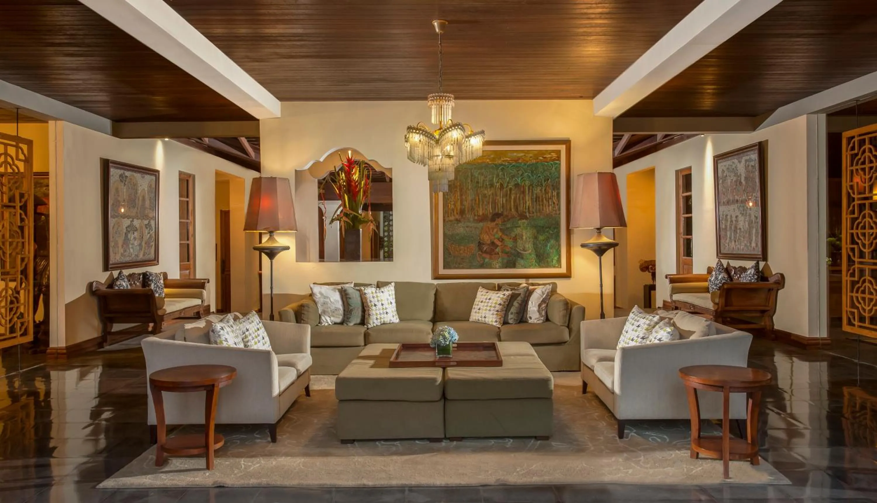 Living room in Jeeva Saba Bali