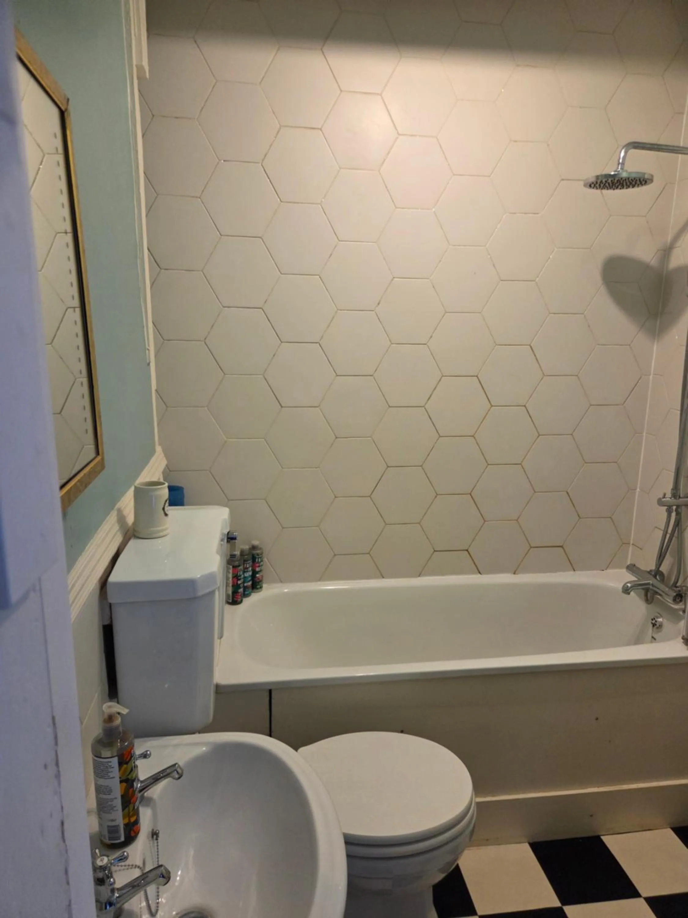 Shower in Old Manor House