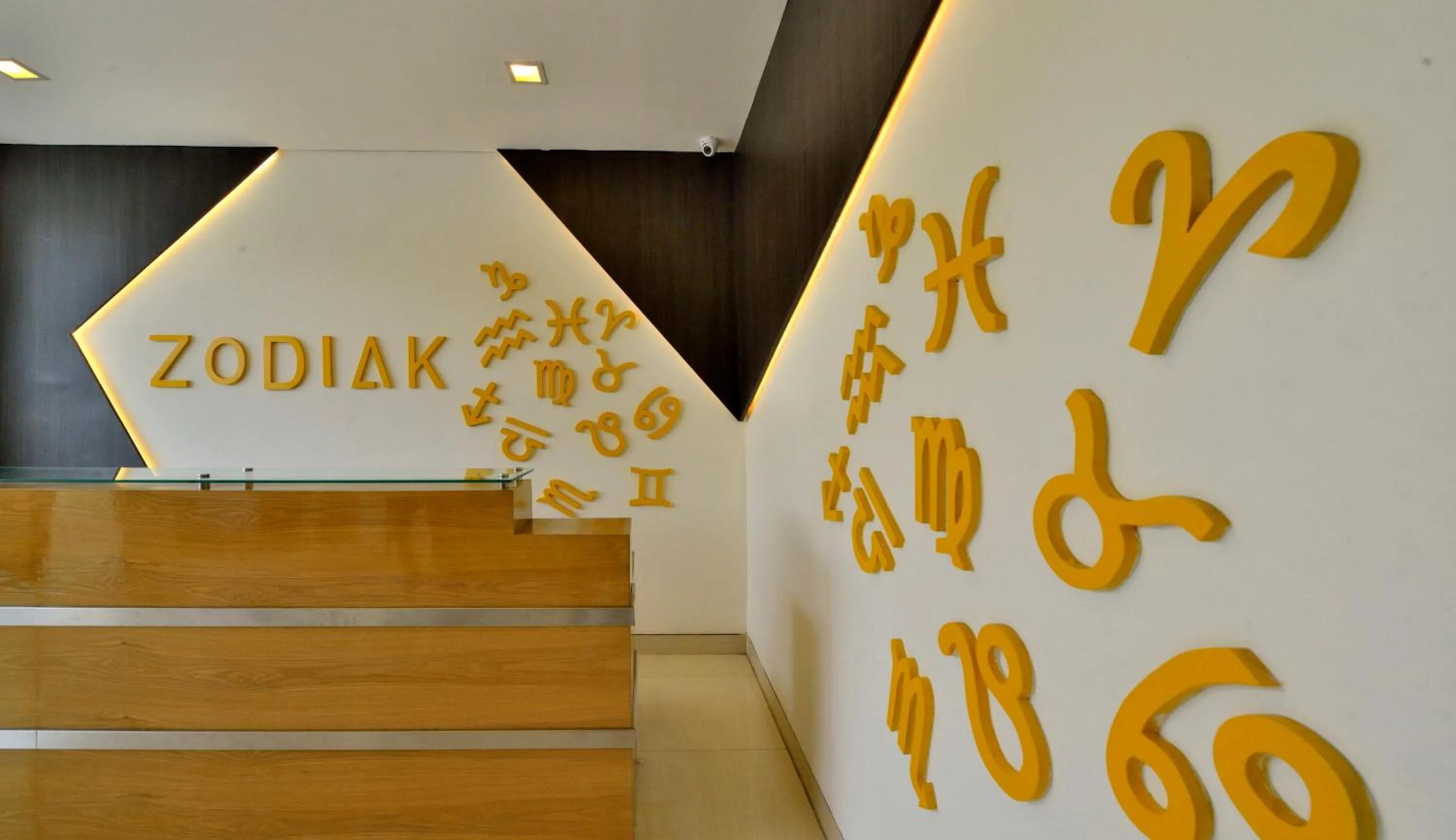 Lobby or reception, Property Logo/Sign in Zodiak at Kebon Jati Hotel