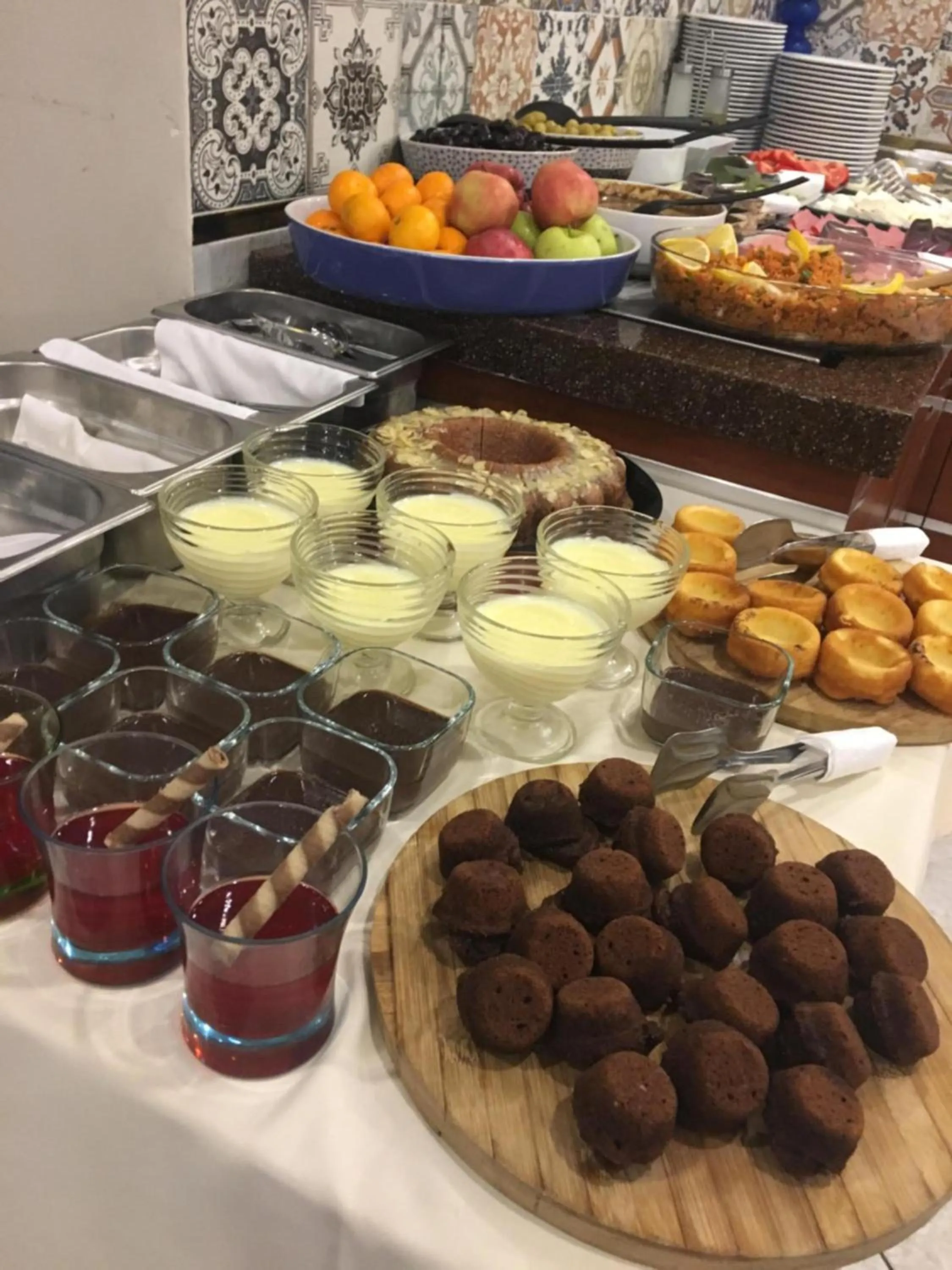 Food close-up in Hotel Daphne