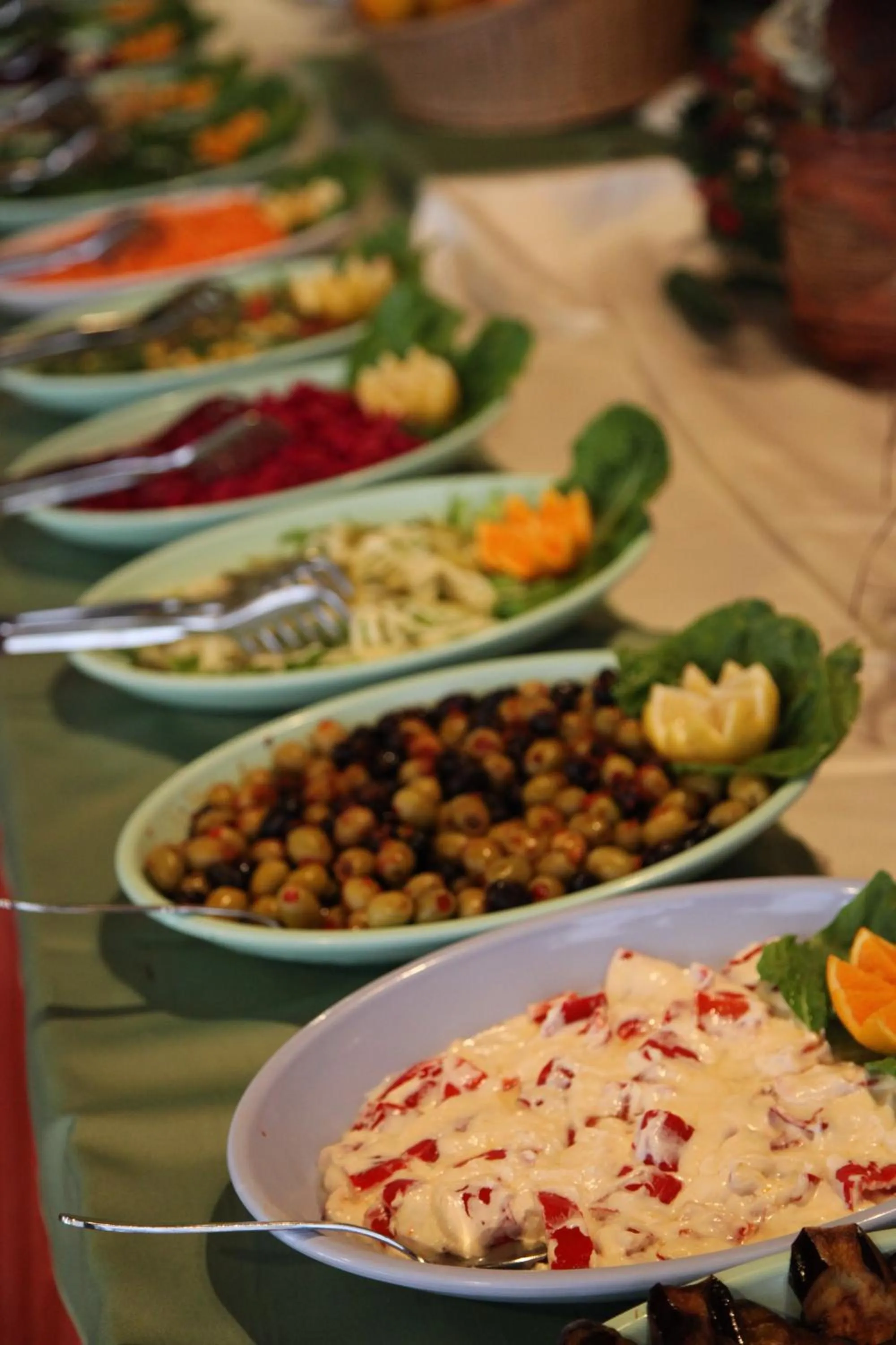 Food close-up in Miray Hotel Kleopatra