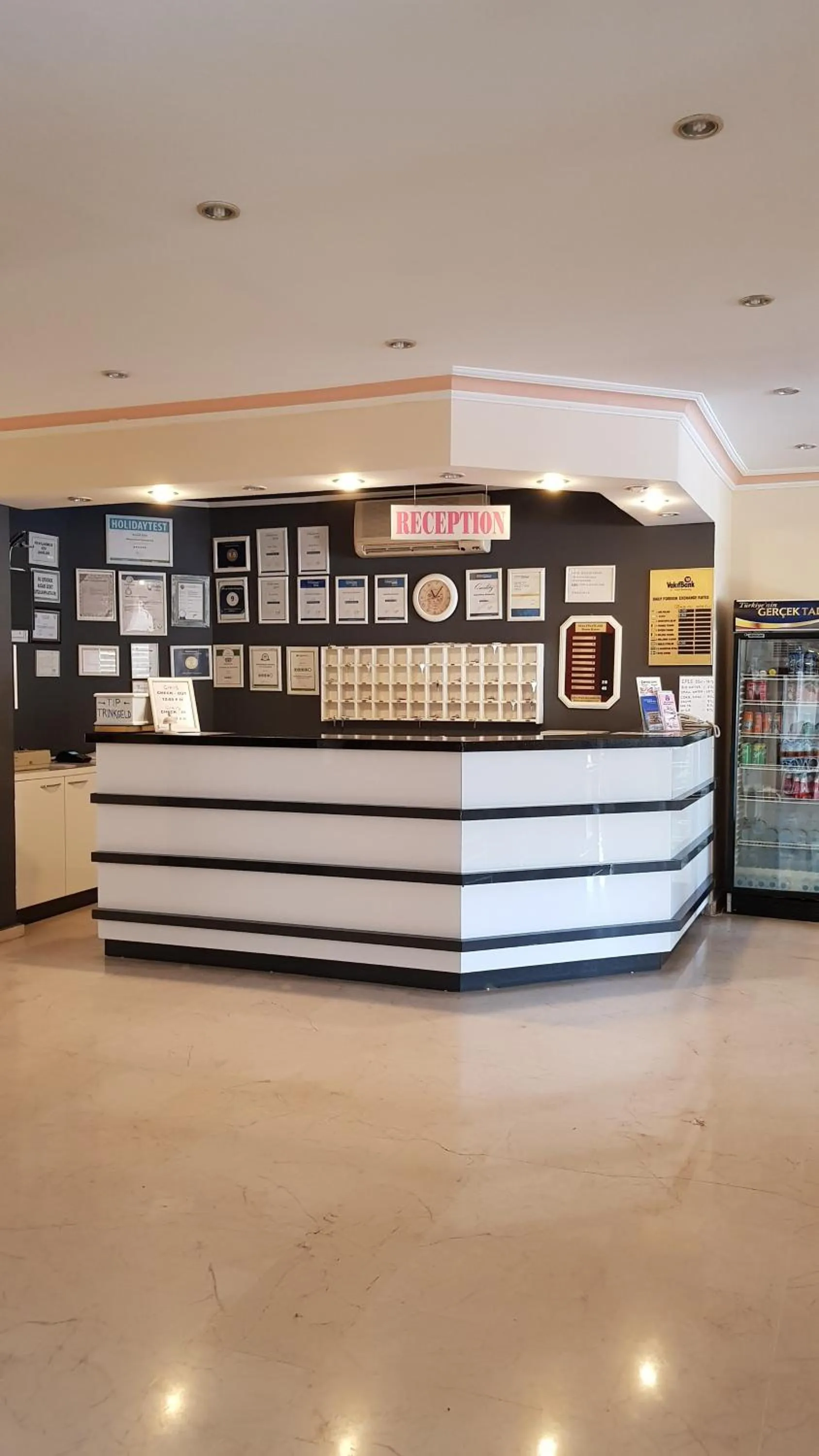 Lobby or reception in Miray Hotel Kleopatra