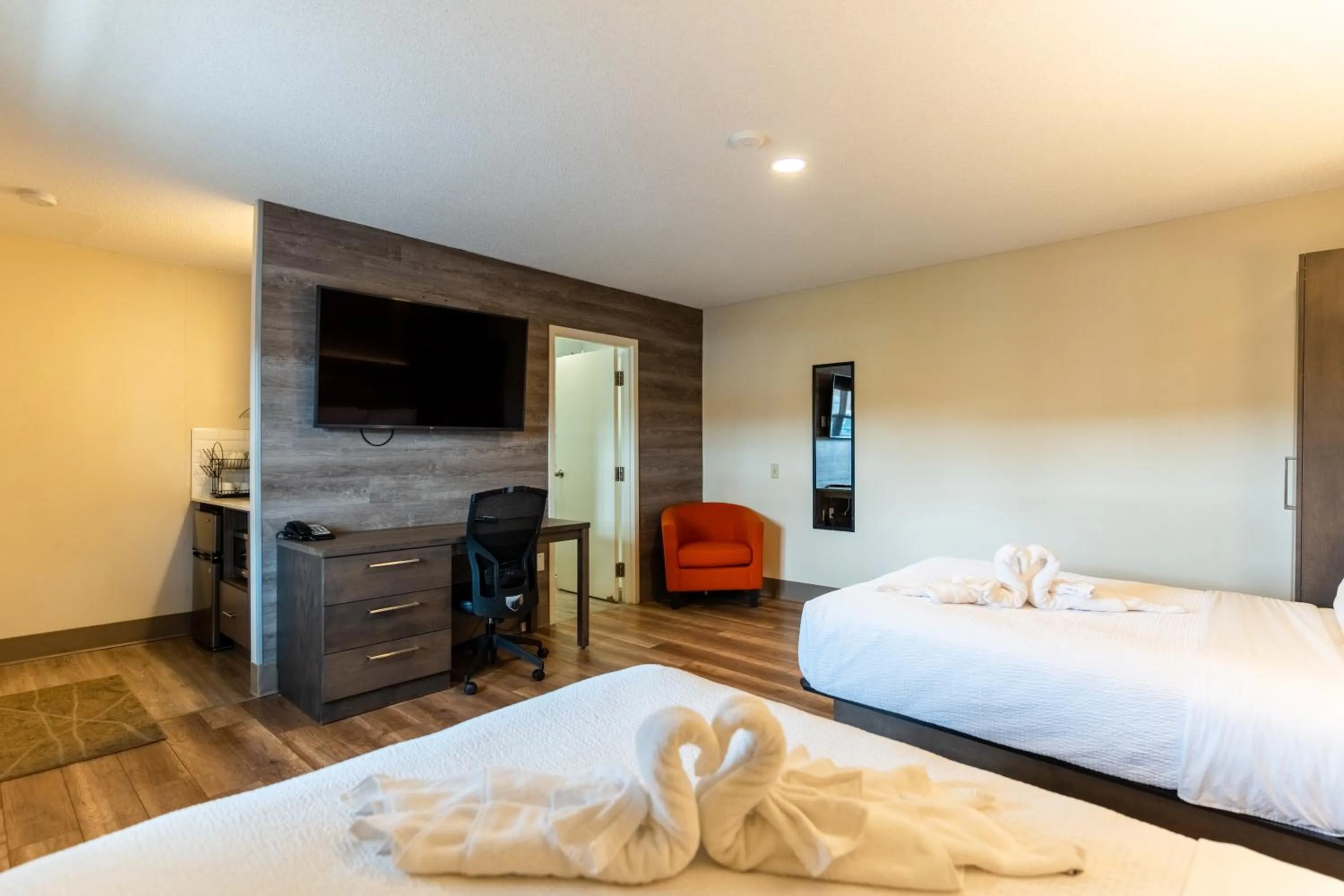 Bed in Glengarry Extended Stays