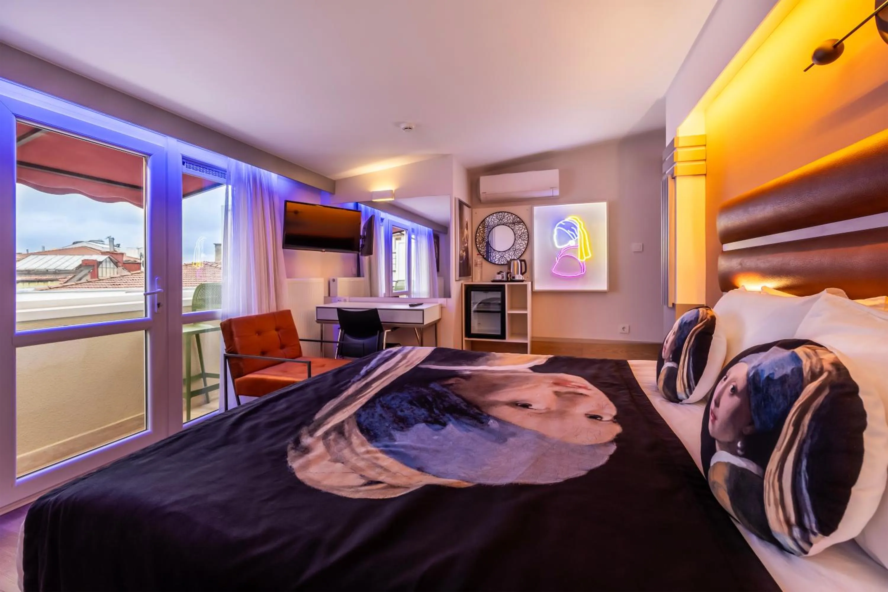 Bed in Gallery Residence & Hotel Nişantaşı