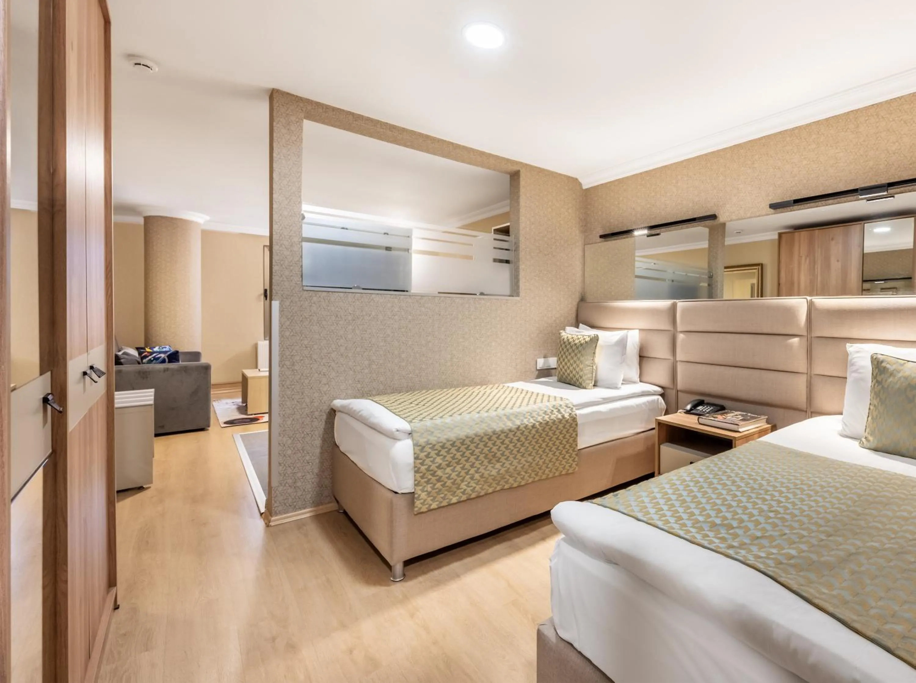 Bed in Gallery Residence & Hotel Nişantaşı