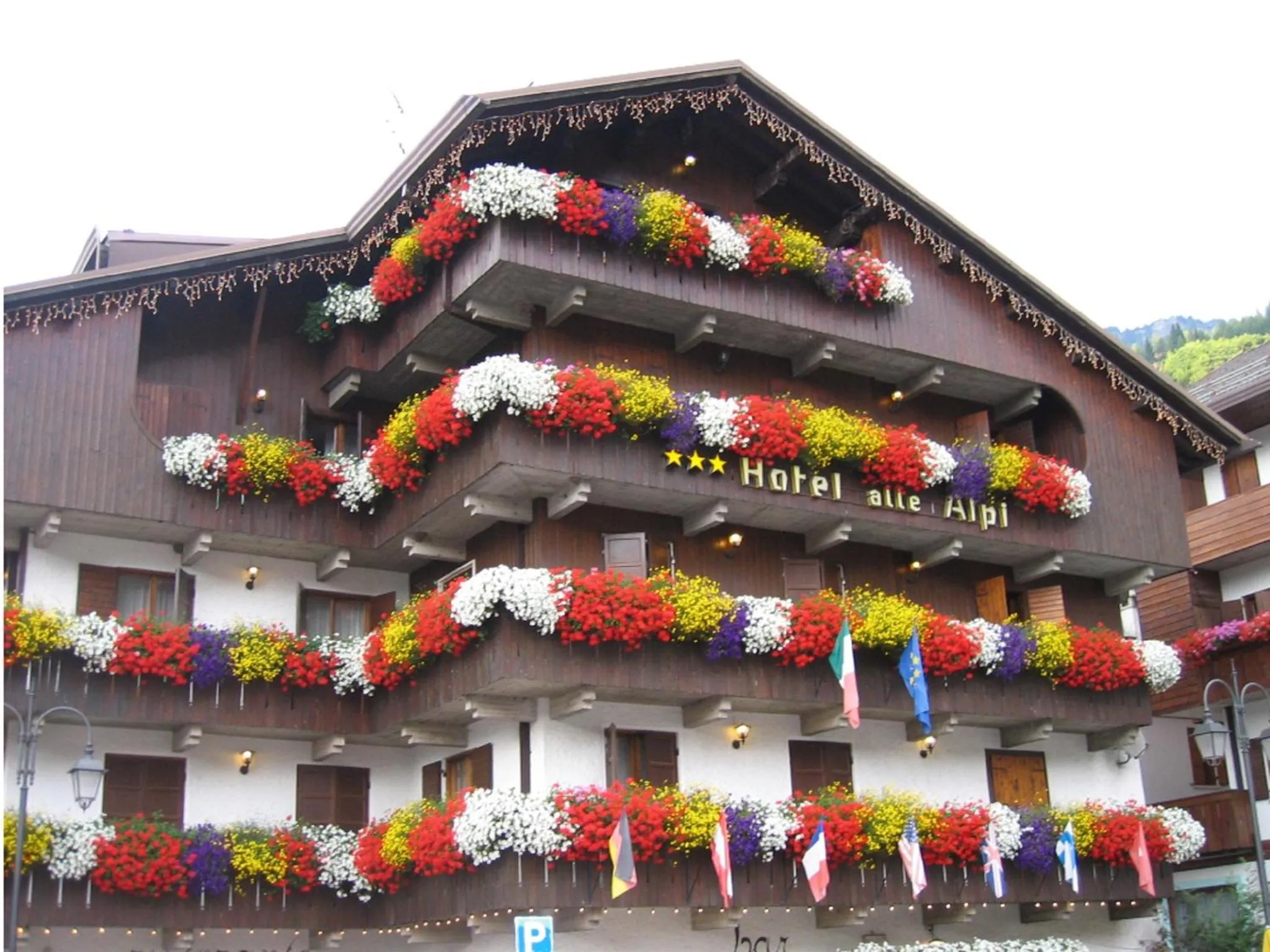 Facade/entrance in Hotel Alle Alpi