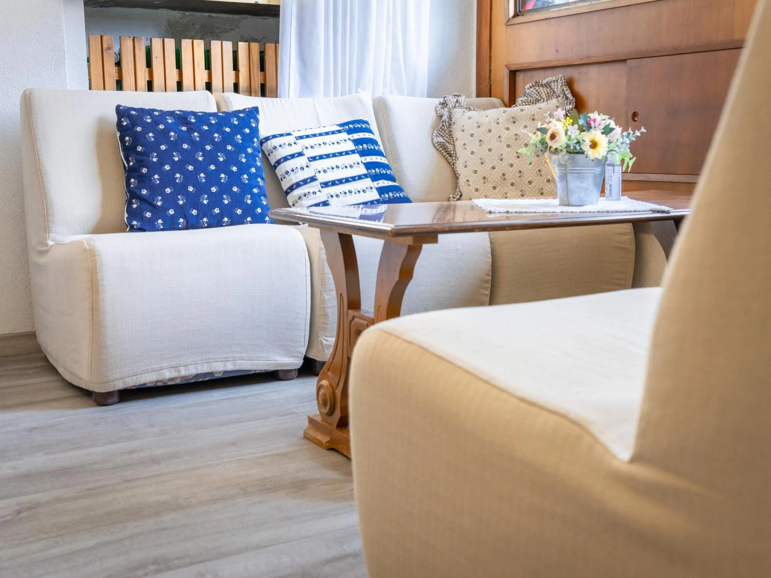 Lobby or reception in Hotel Alle Alpi