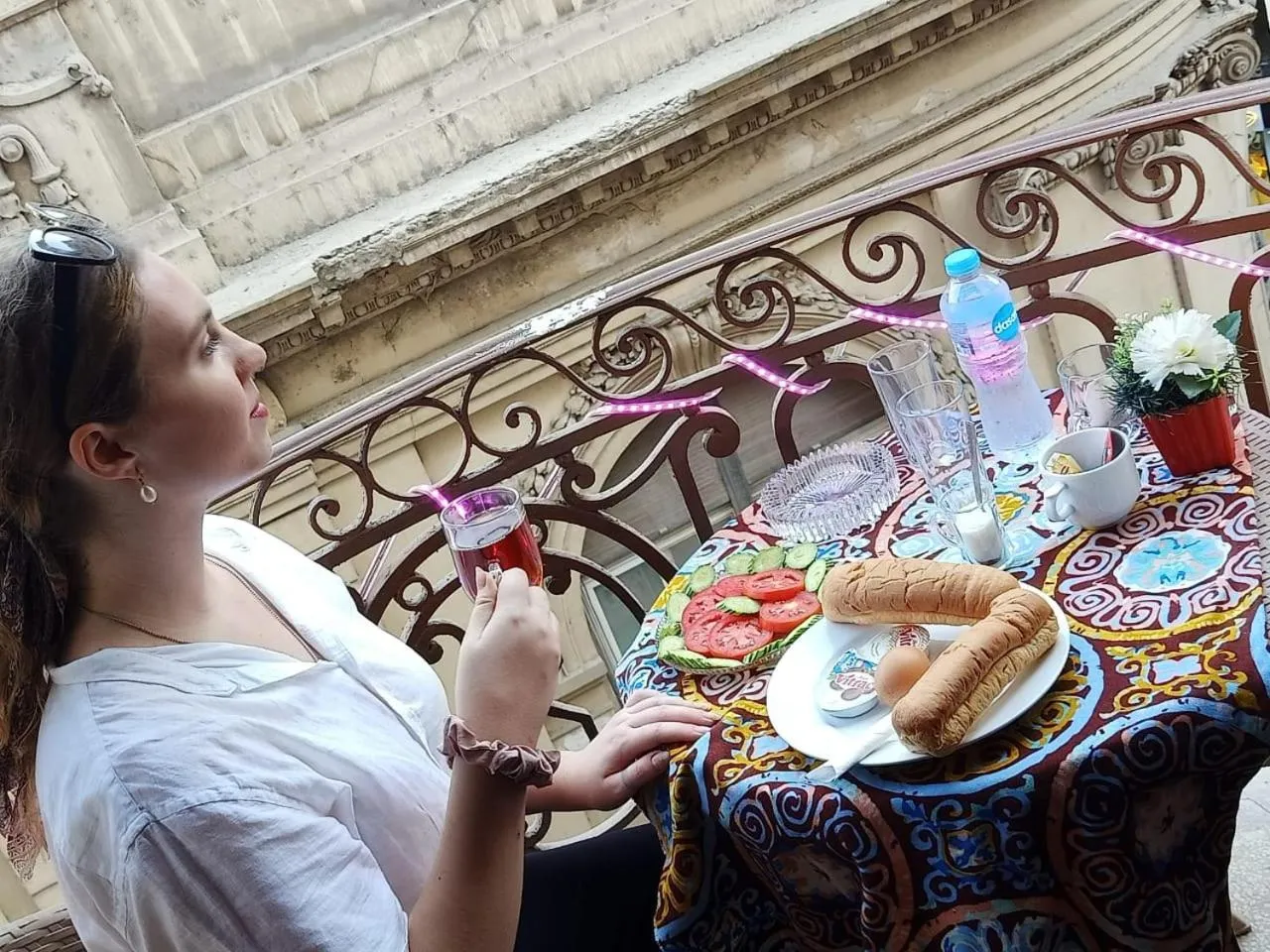 Continental breakfast in New One Hotel