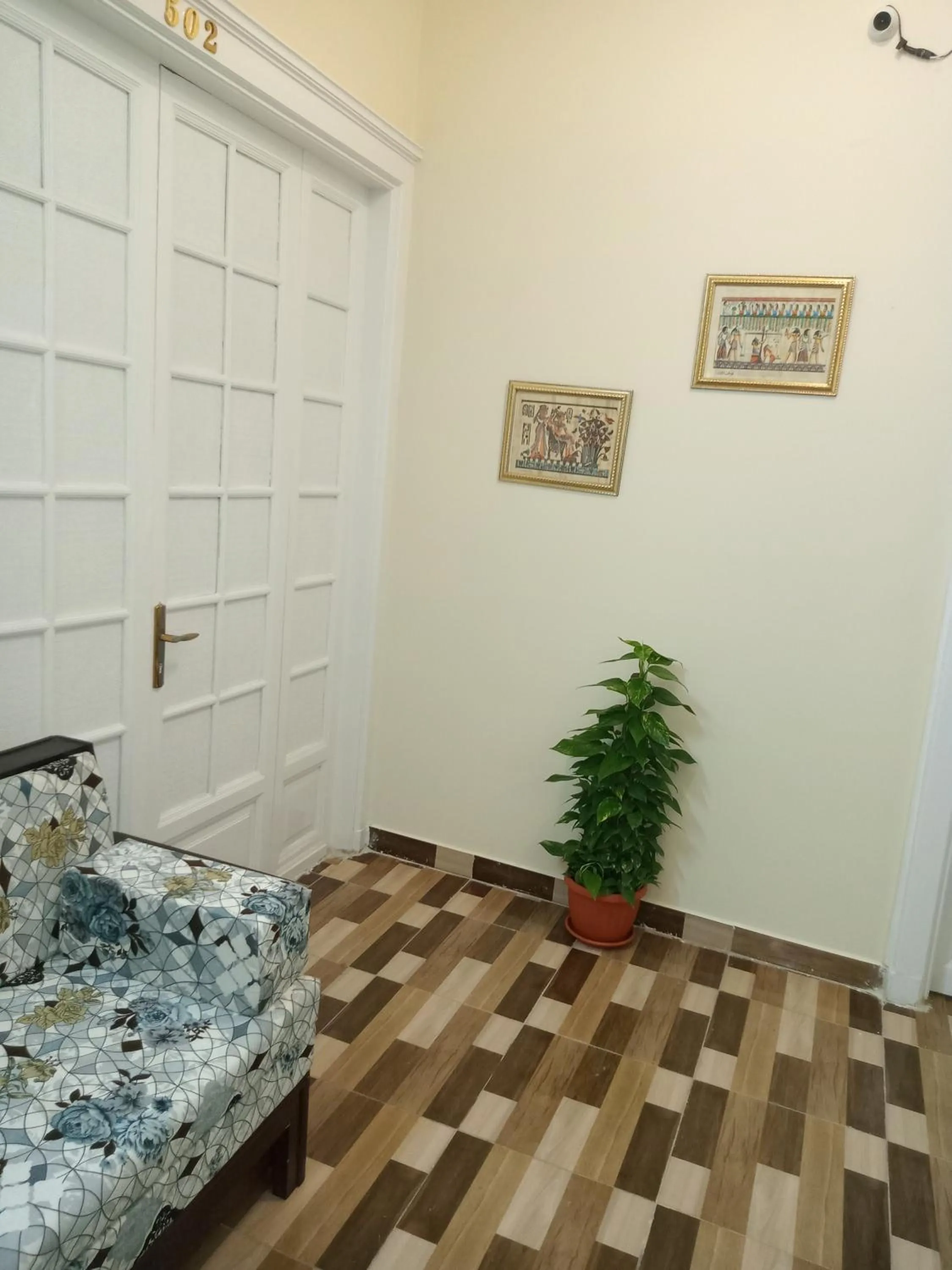 Living room in New One Hotel