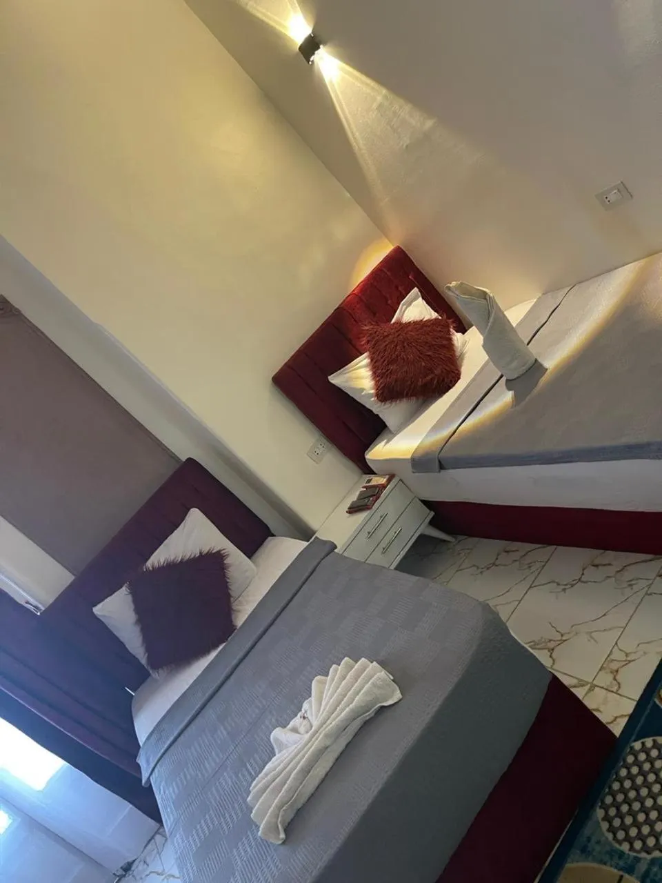 Bed in New One Hotel