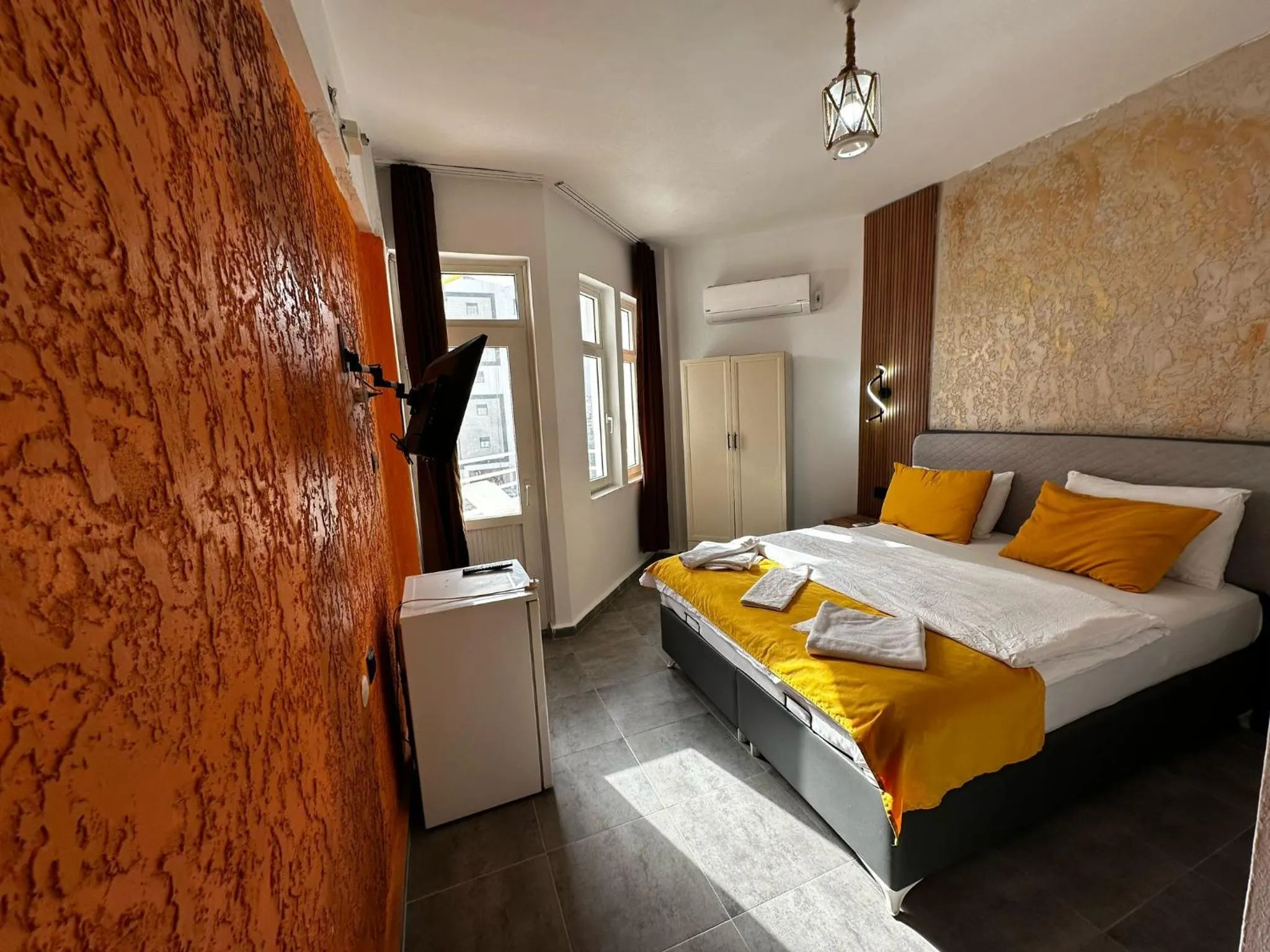 Bed in FİNİKE SEVER OTEL