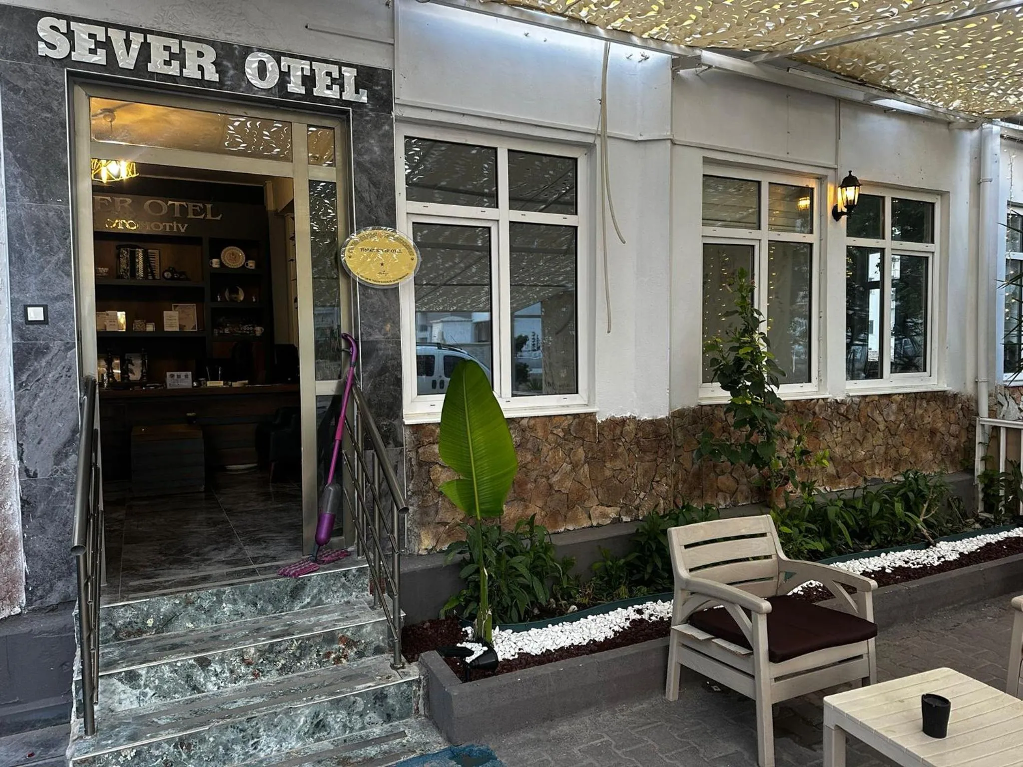 Garden in FİNİKE SEVER OTEL