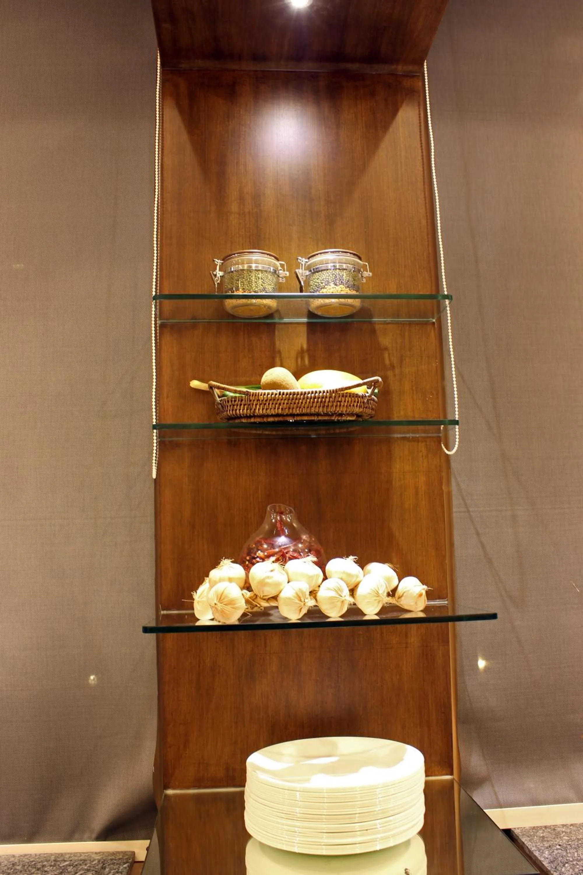 Decorative detail in Taj Mahal Hotel Abids