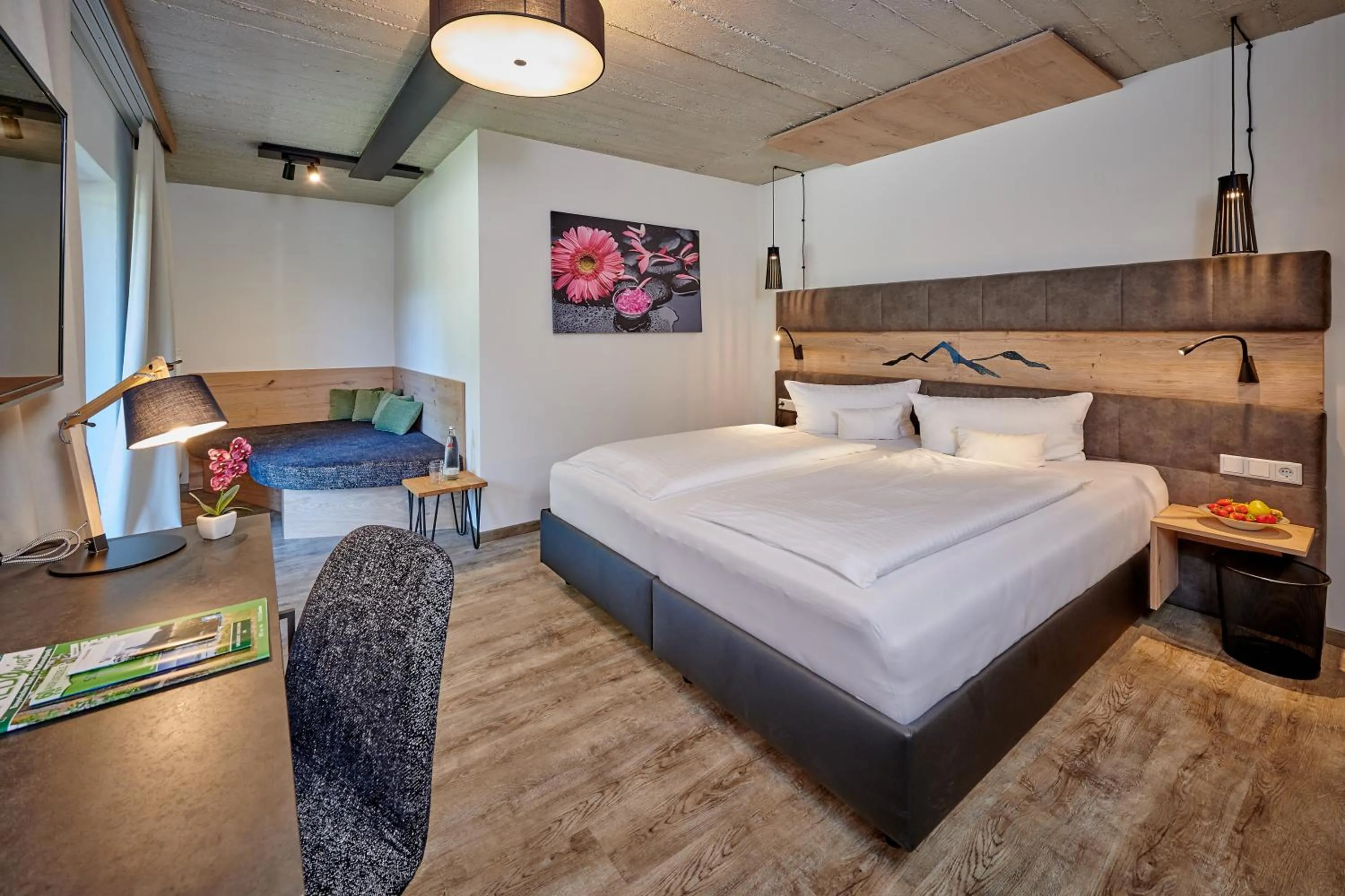 Bed in Landhotel Moorhof