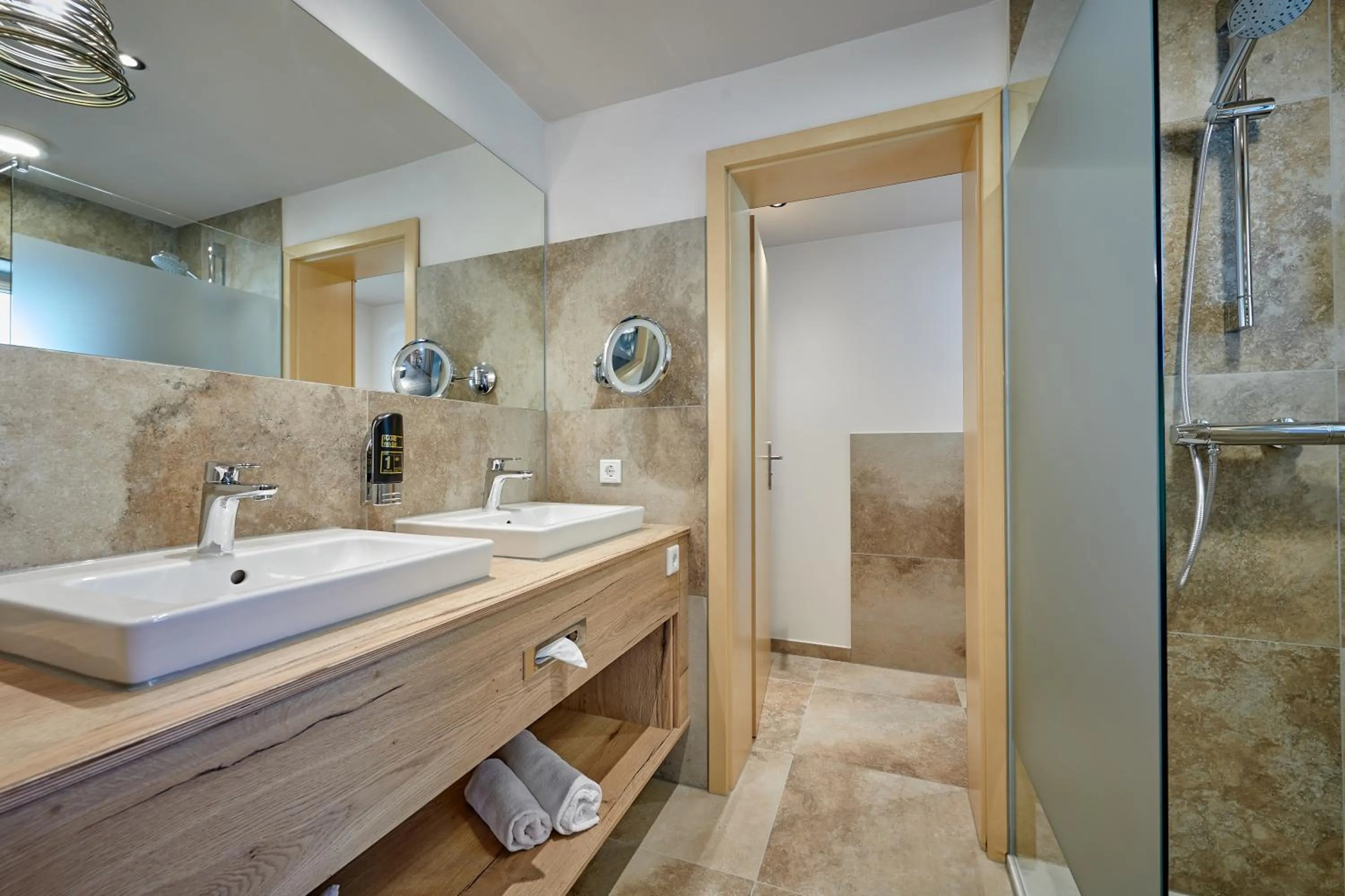 Bathroom in Landhotel Moorhof