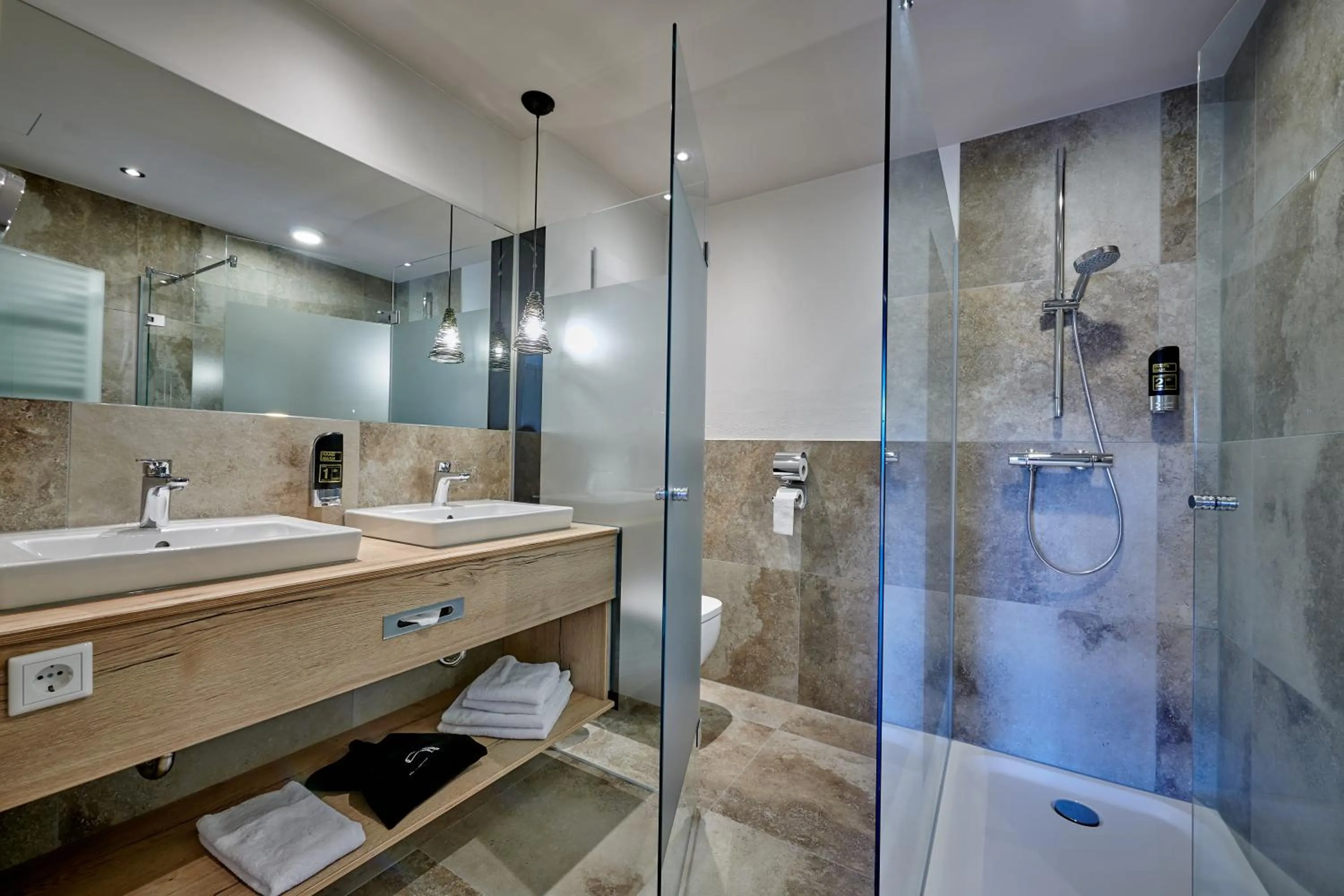 Shower in Landhotel Moorhof