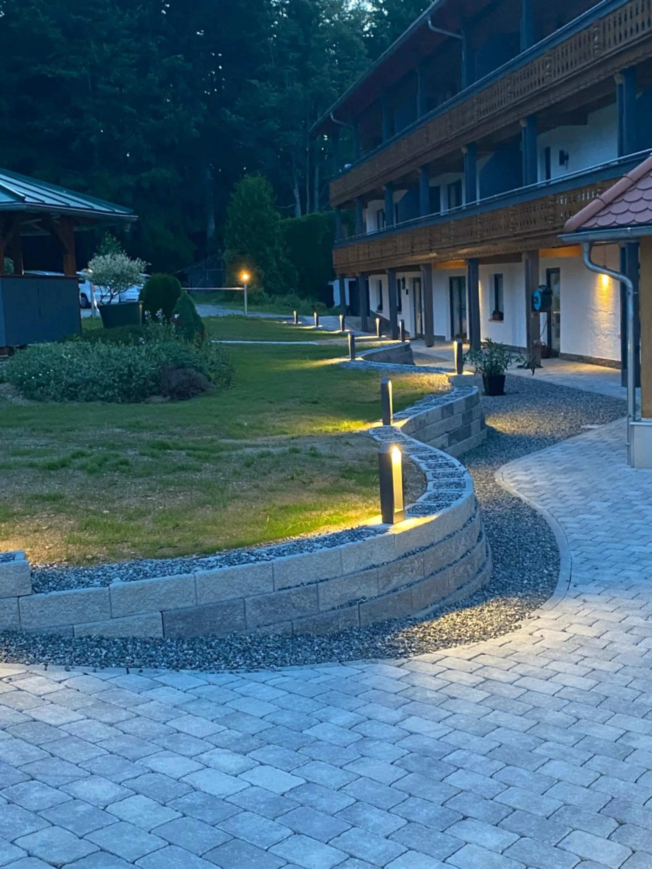 Property building in Landhotel Moorhof