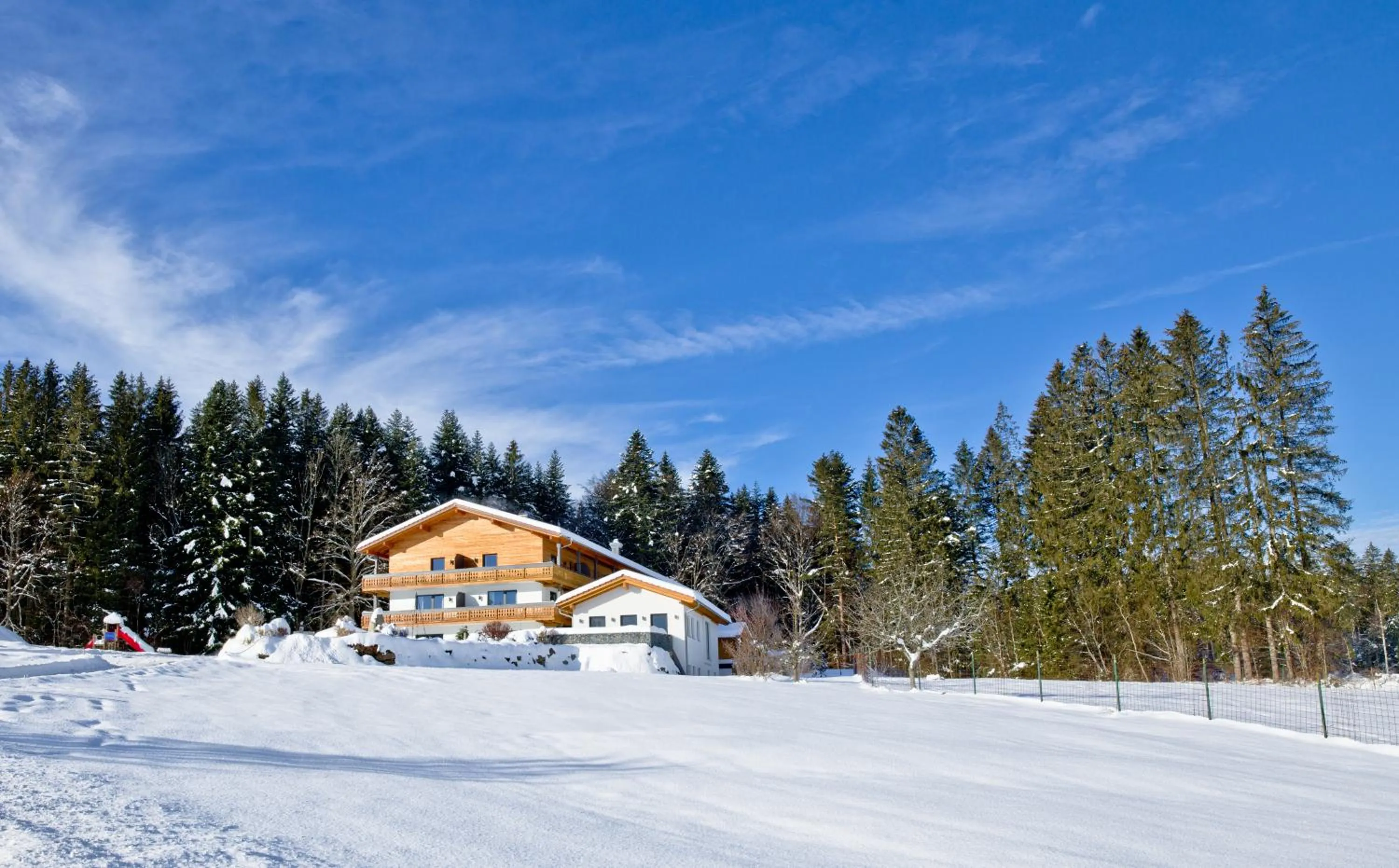 Property building in Landhotel Moorhof