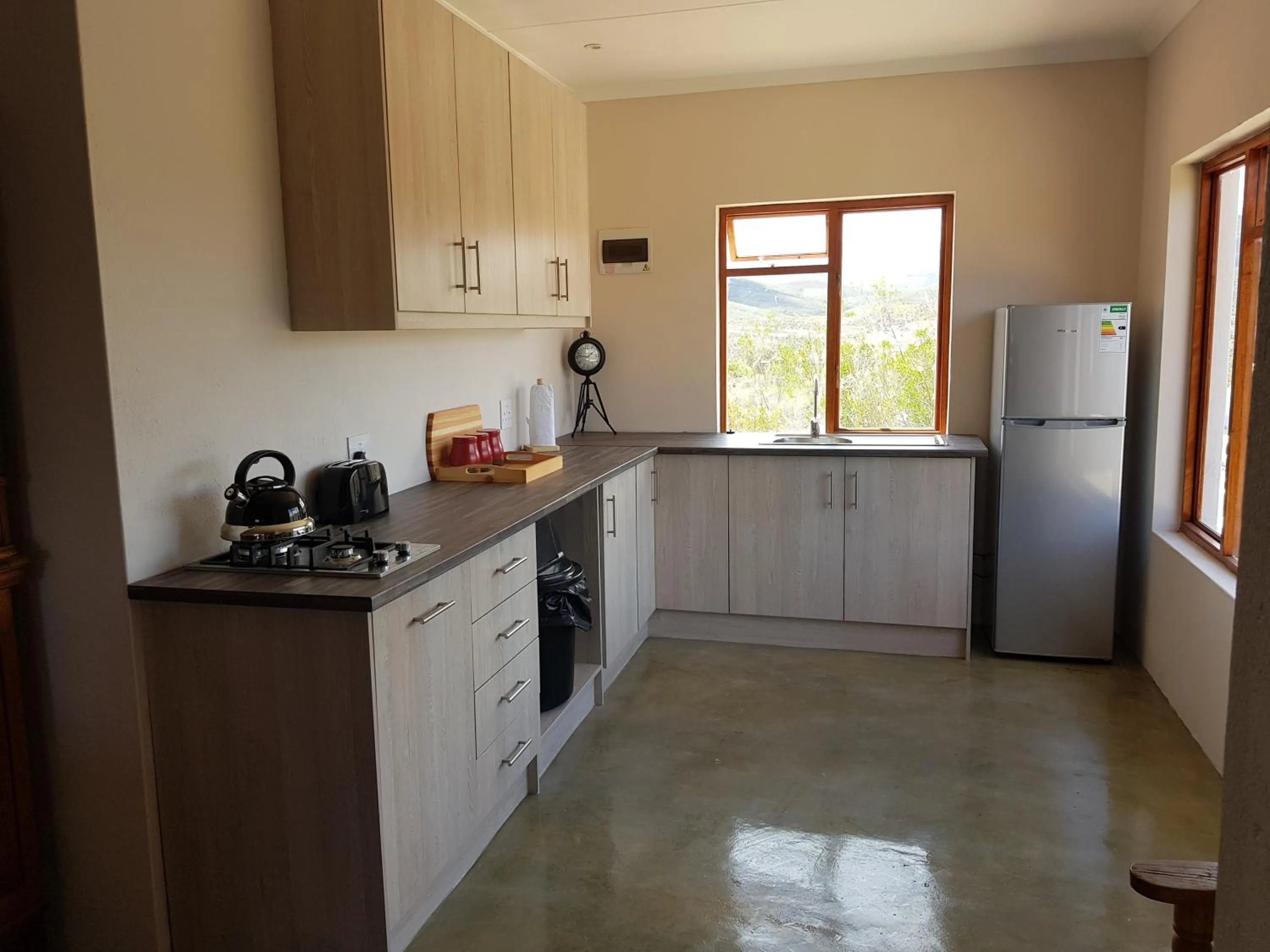 Kitchen or kitchenette in Zwartberg View Mountain Lodge