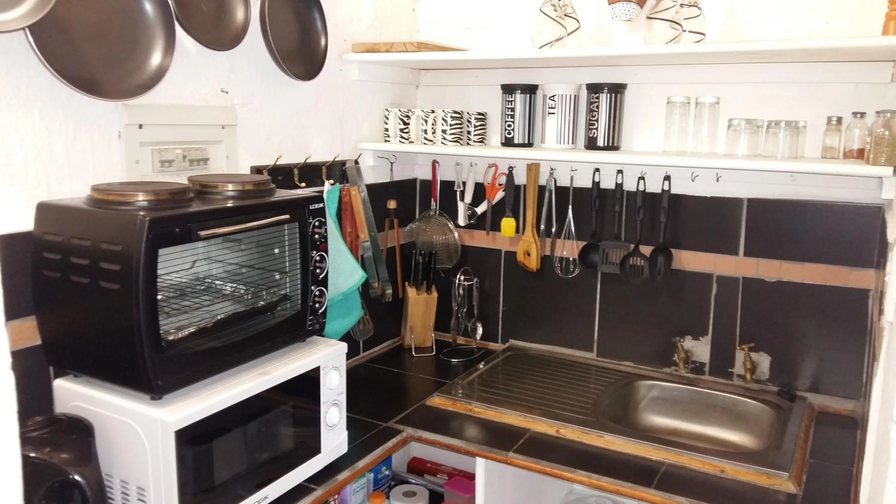 Kitchen or kitchenette in Zwartberg View Mountain Lodge
