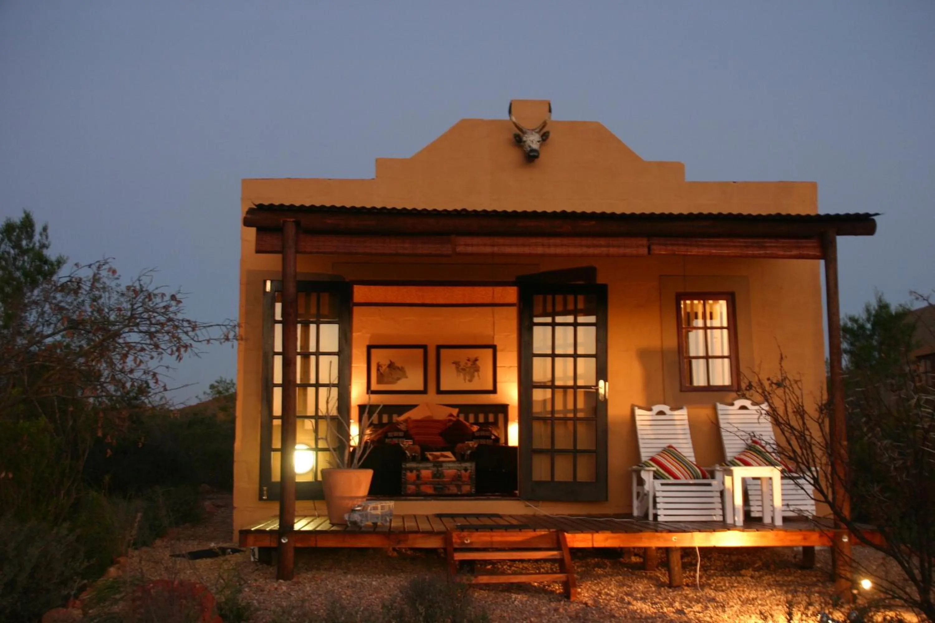 Facade/entrance in Zwartberg View Mountain Lodge