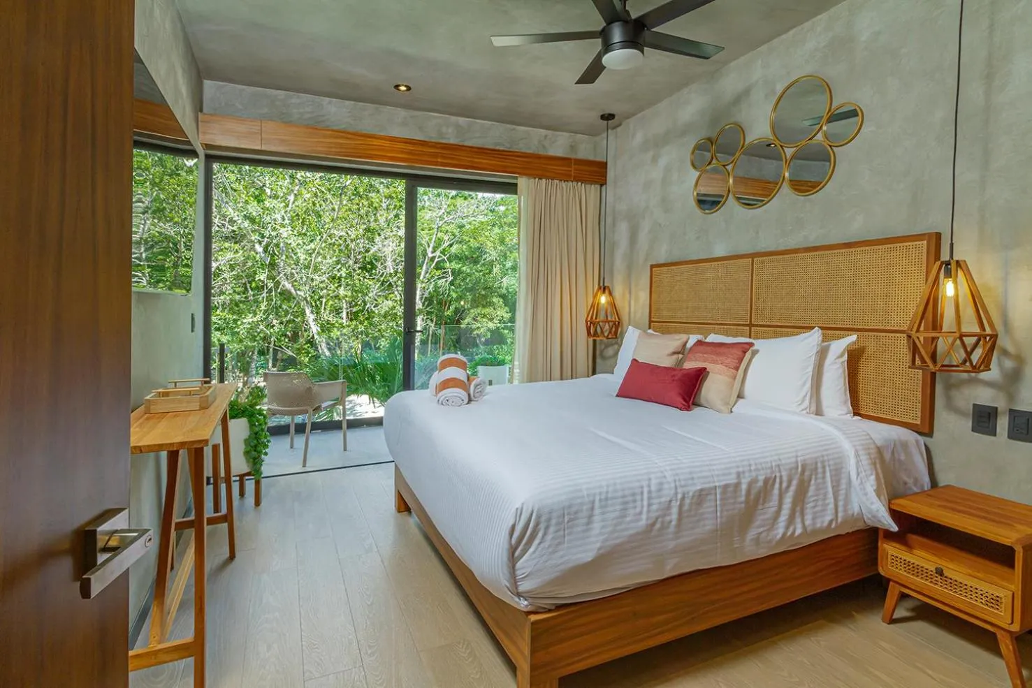 Bedroom in Impresionante Condominio Tuk Tulum