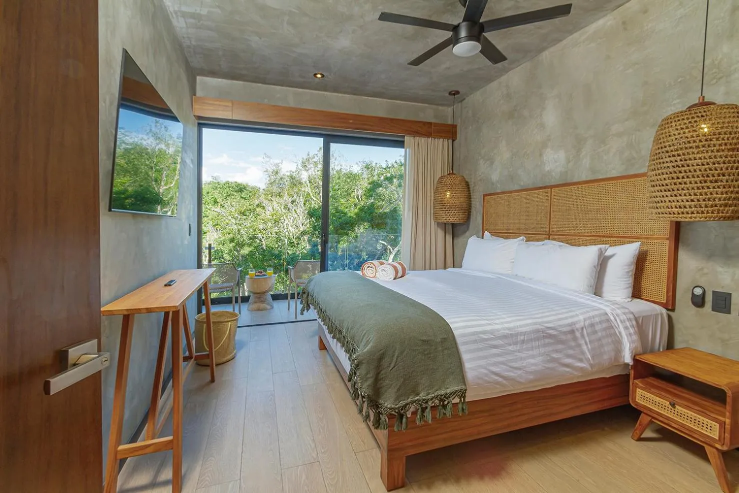 Bedroom in Impresionante Condominio Tuk Tulum