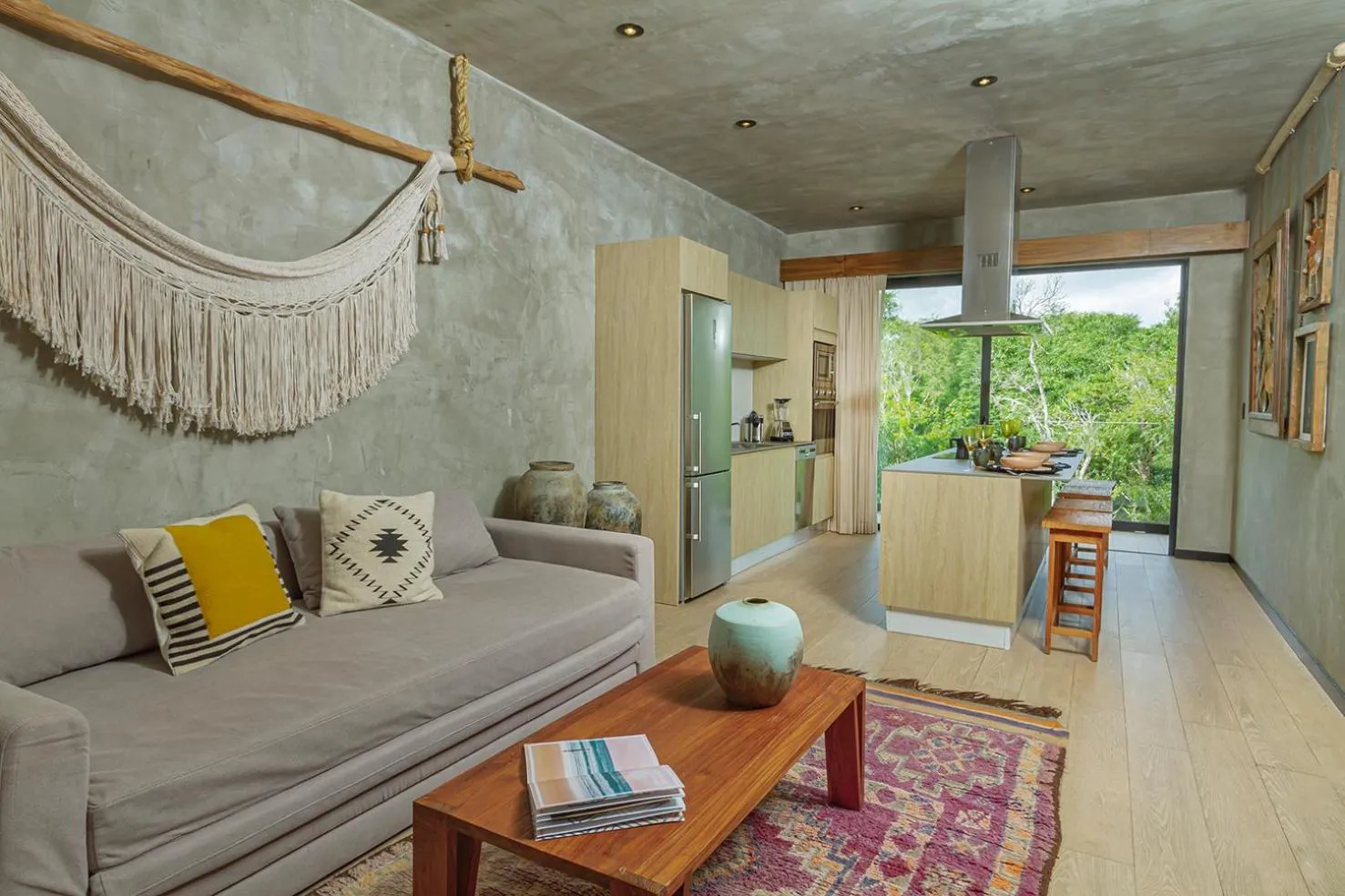 Seating area in Impresionante Condominio Tuk Tulum