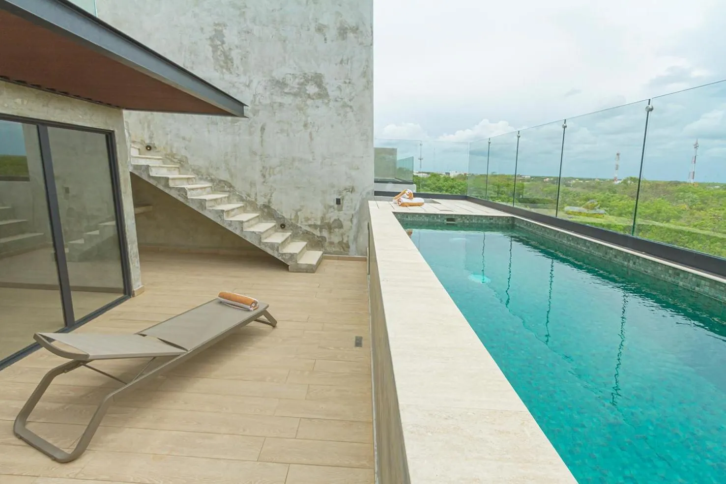 Balcony/Terrace in Impresionante Condominio Tuk Tulum