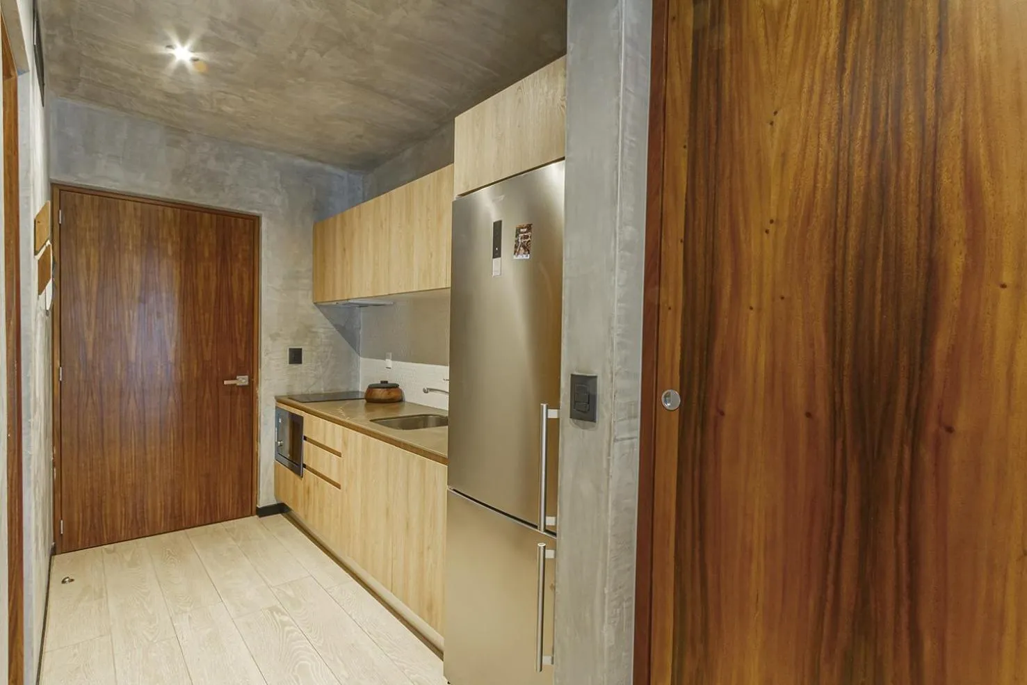 Kitchen or kitchenette in Impresionante Condominio Tuk Tulum