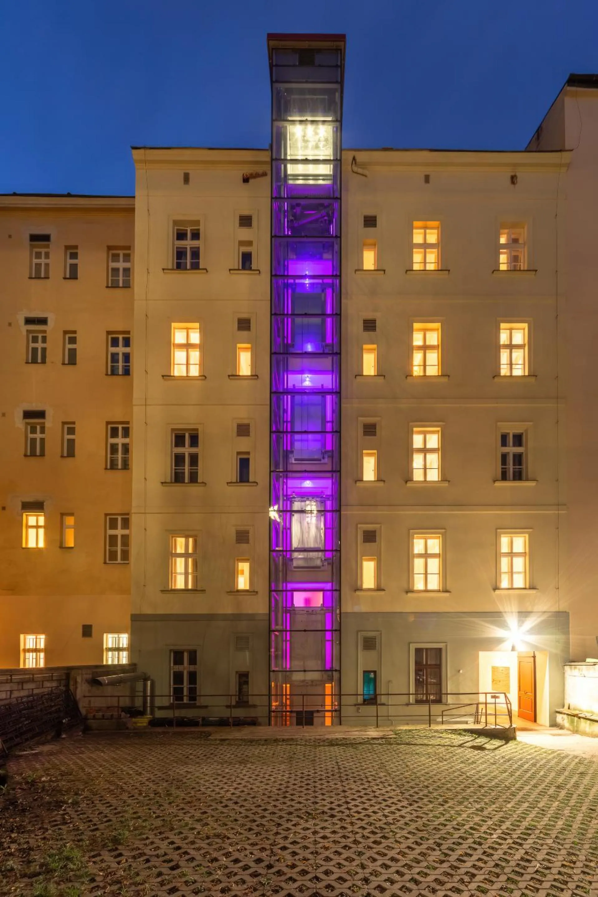 Property building in S42 Hotel Prague