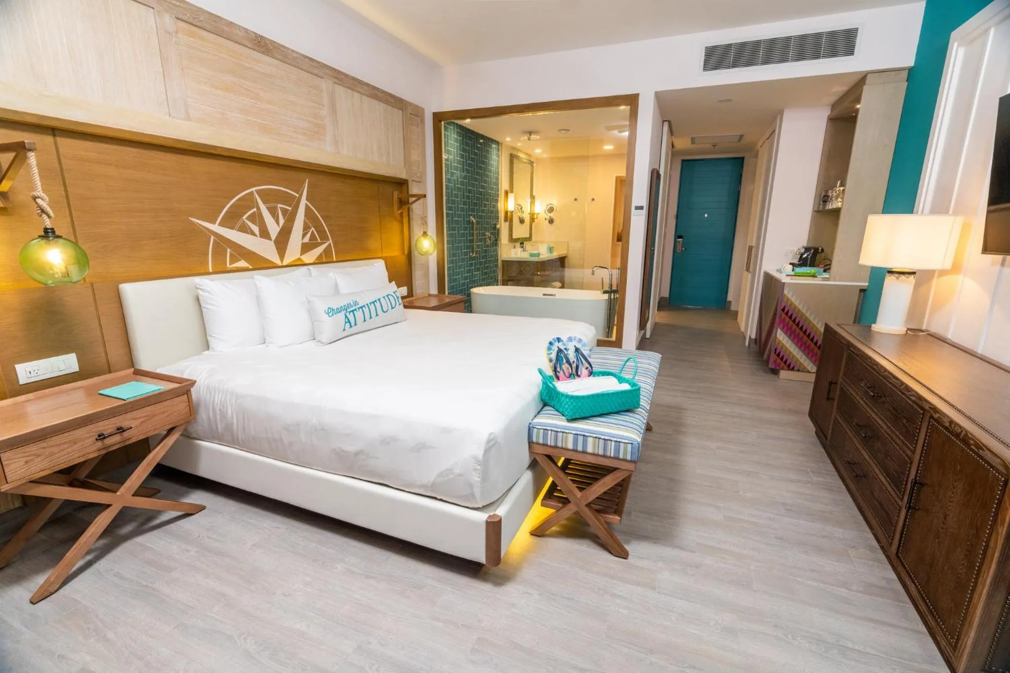 Photo of the whole room, Bed in Margaritaville Island Reserve Riviera Maya - An Adults Only Karisma All-Inclusive Experience