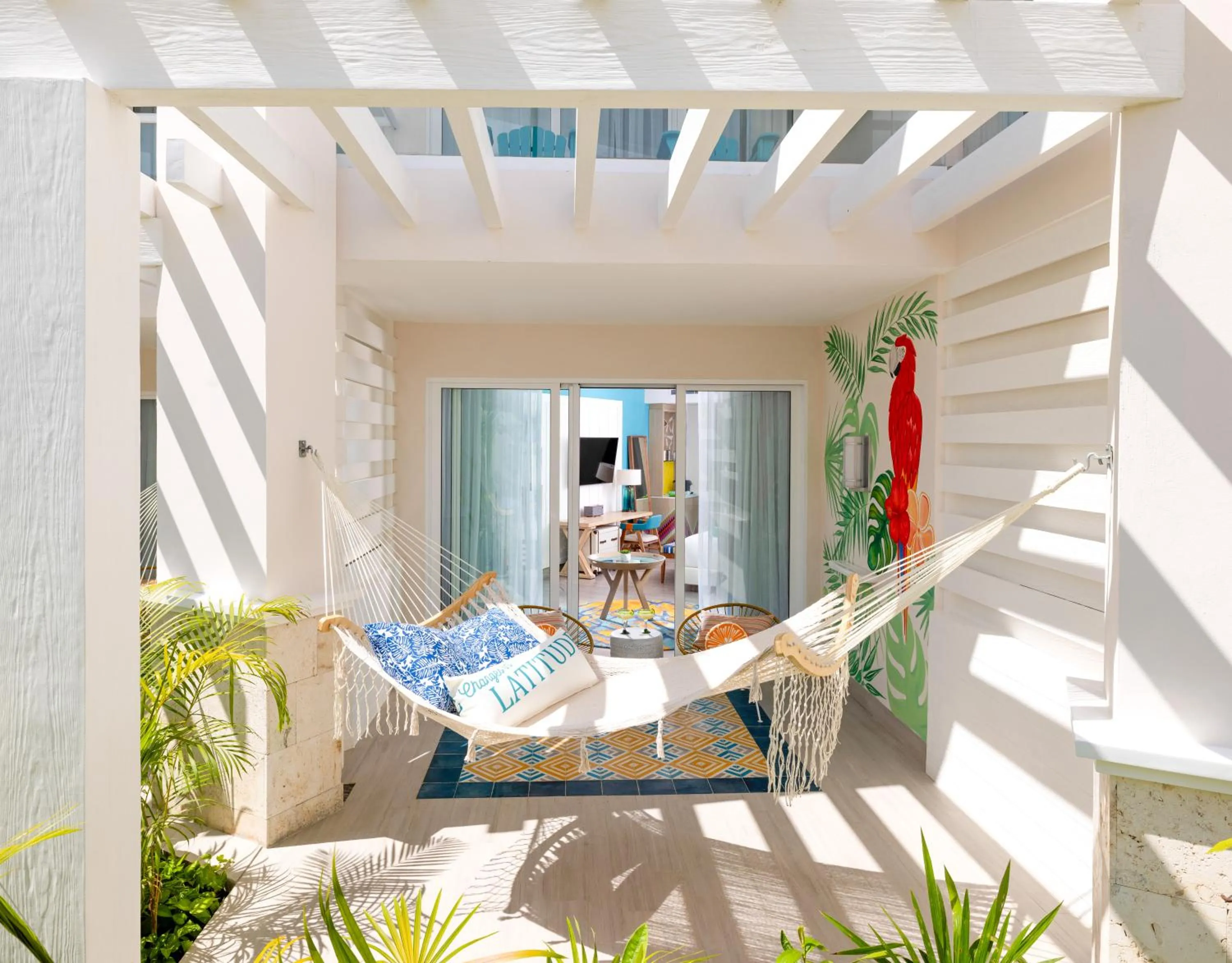 Patio in Margaritaville Island Reserve Riviera Maya - An Adults Only Karisma All-Inclusive Experience