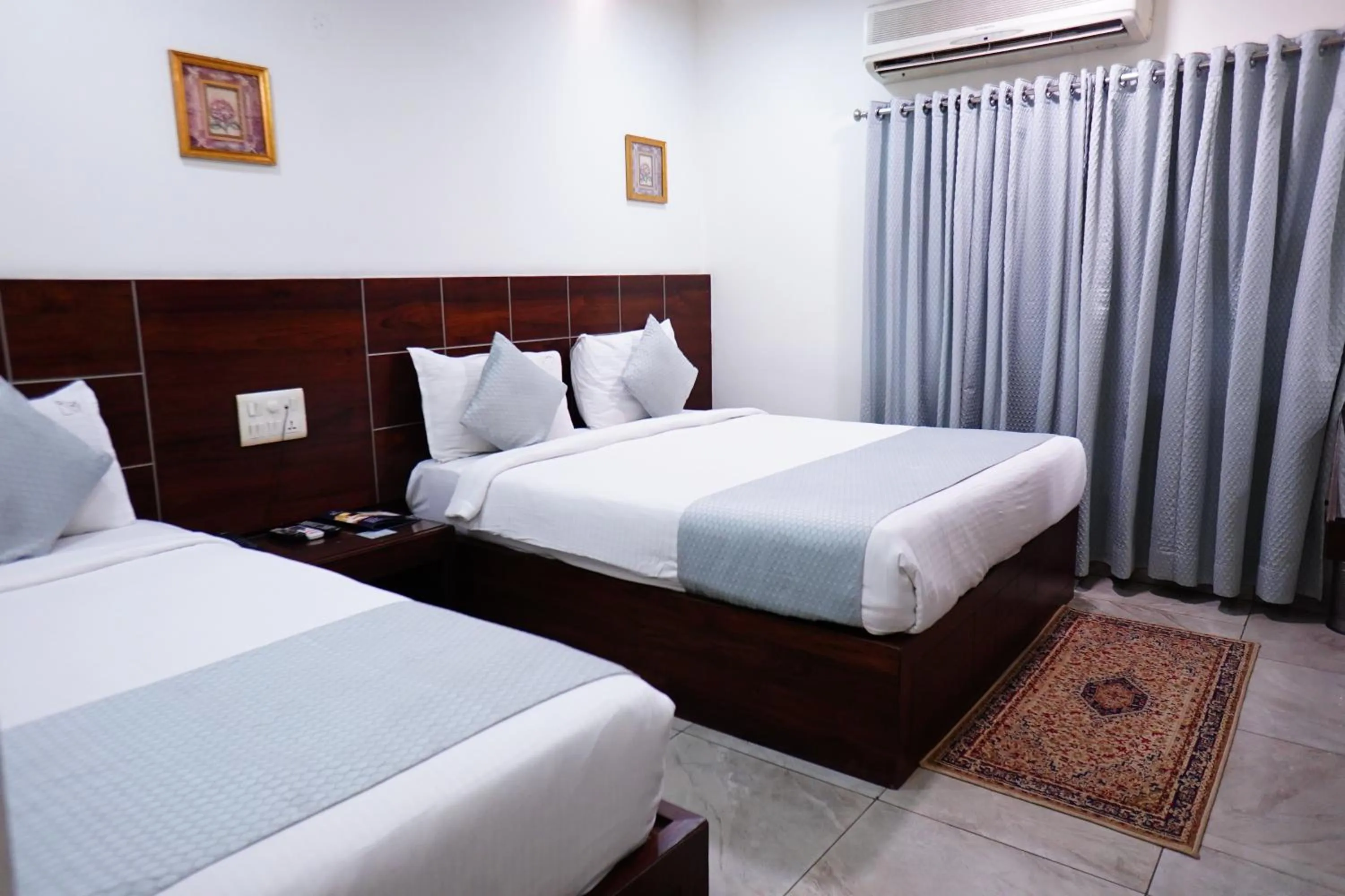 Bed in Hotel Annapoorna Residency