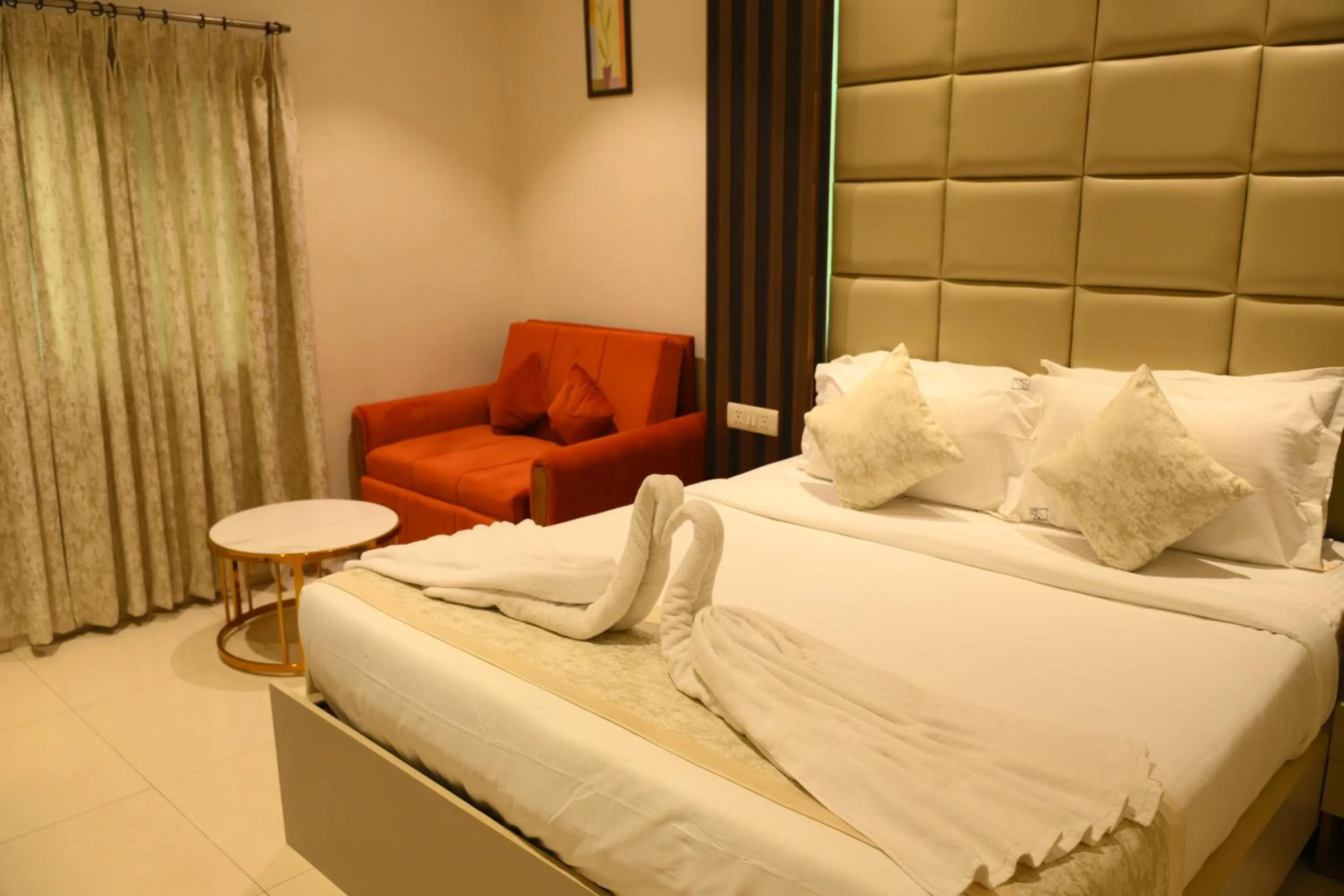 View (from property/room), Bed in Hotel Annapoorna Residency