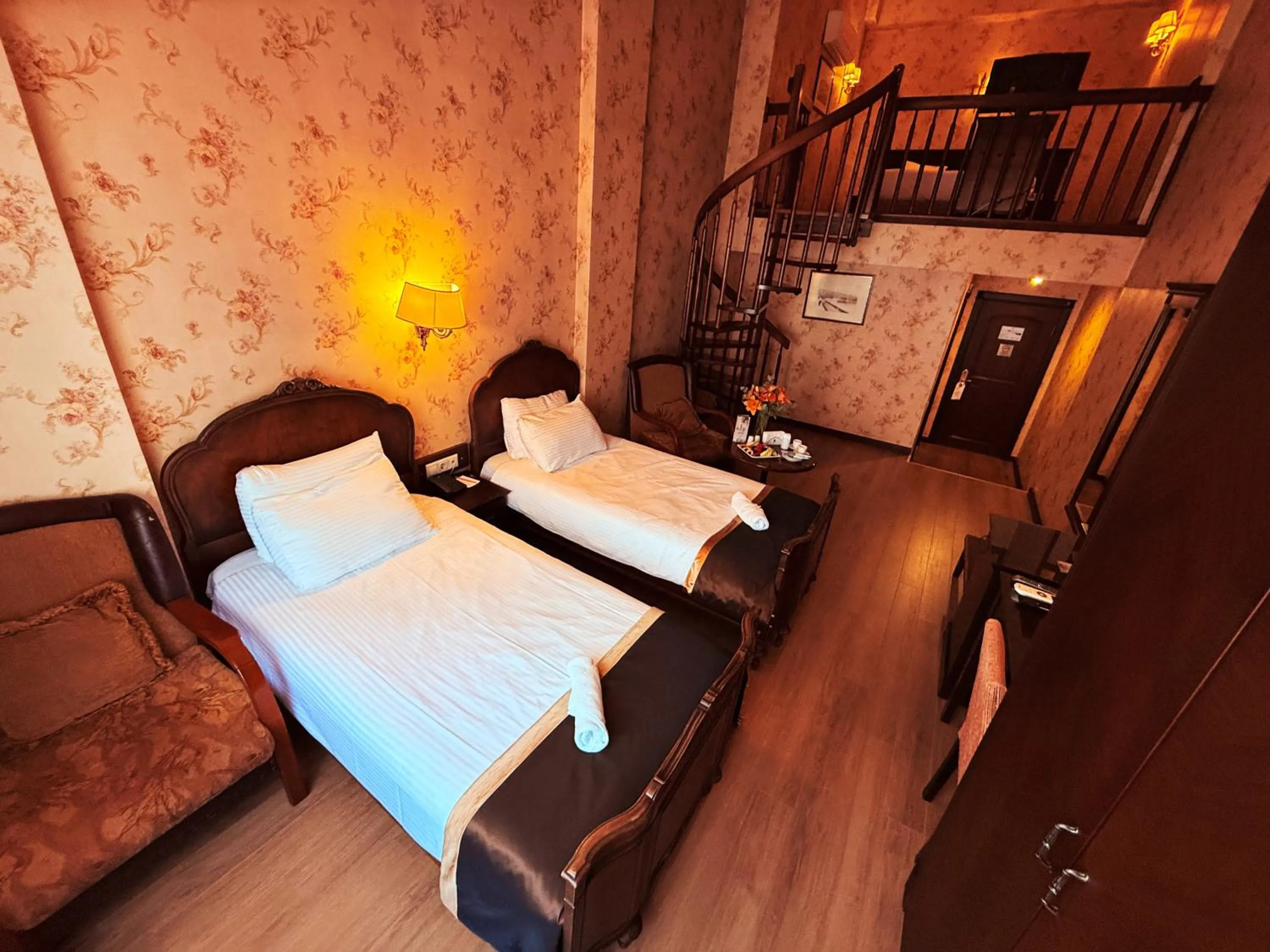 Bed in Pera Rose Hotel & Spa