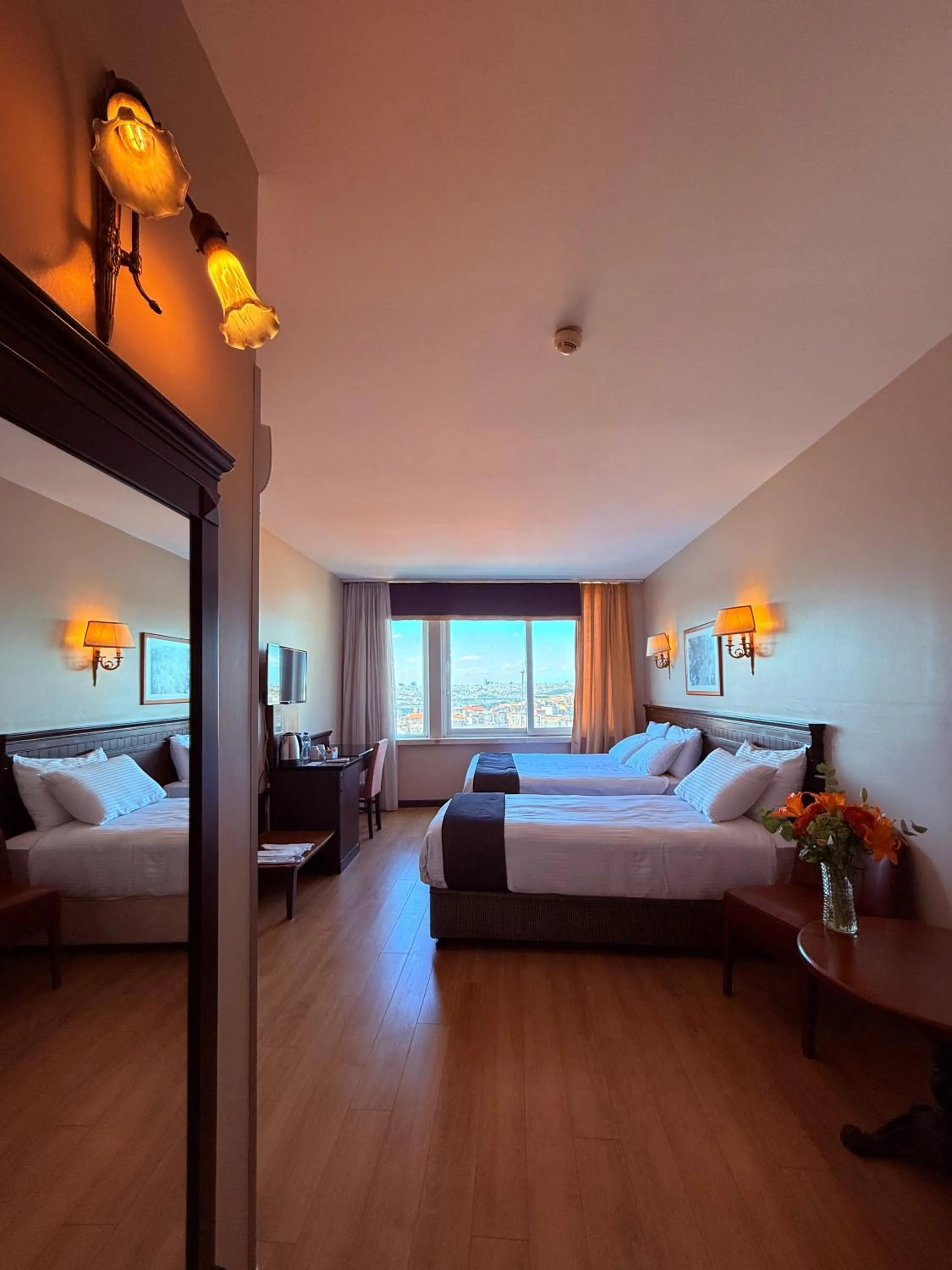 Bed in Pera Rose Hotel & Spa