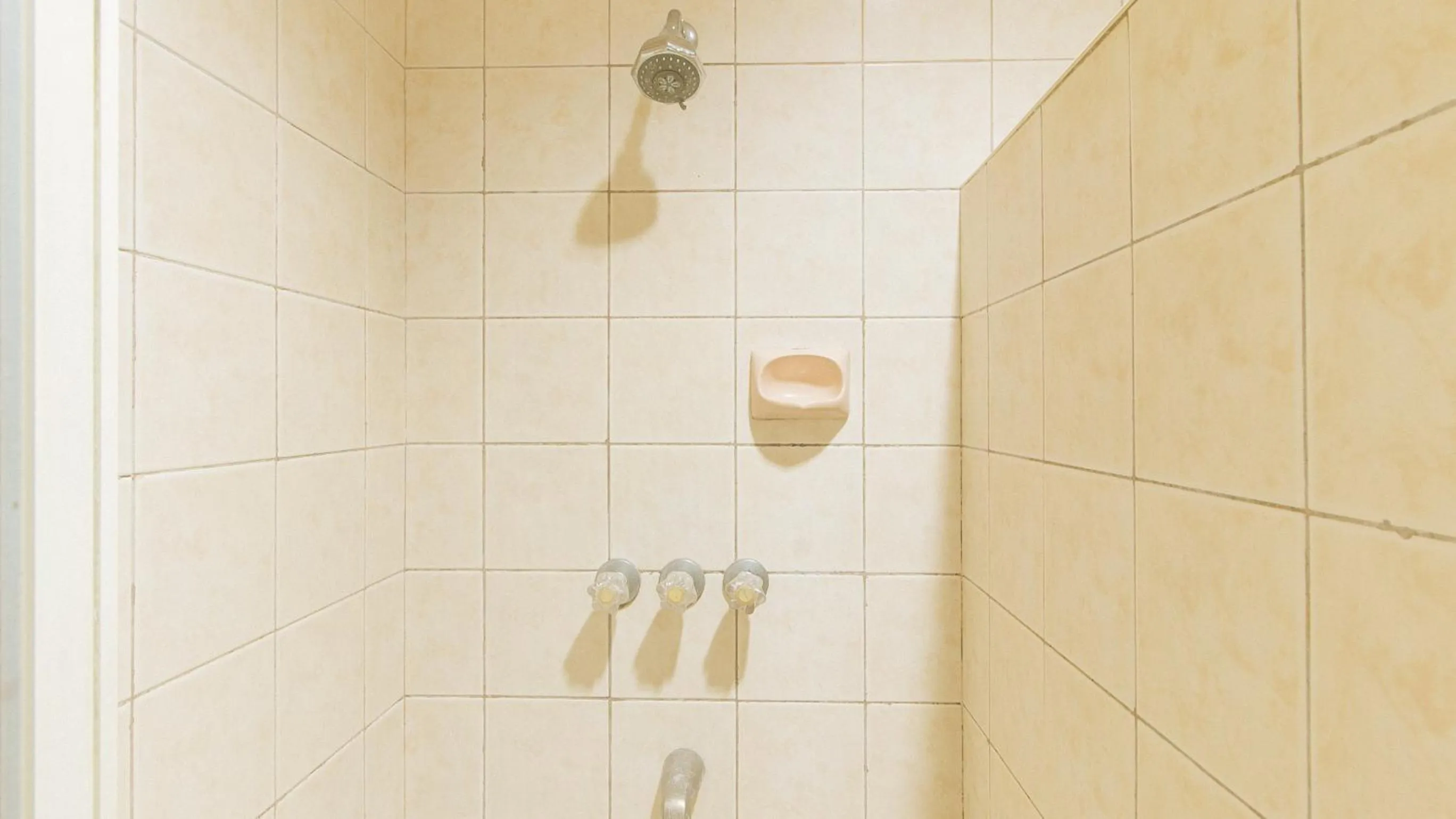 Shower in Royal Am Rei Hotel by RedDoorz