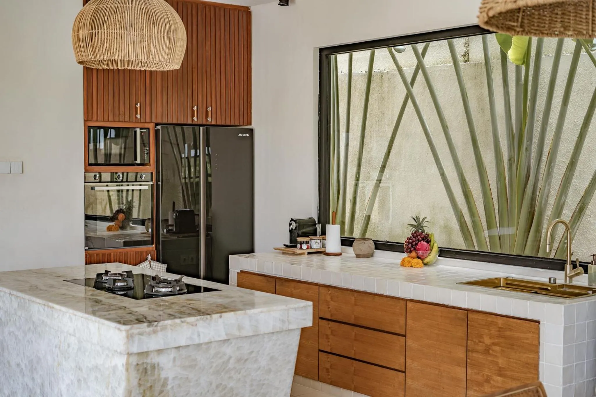 Kitchen or kitchenette in Rumah Simba