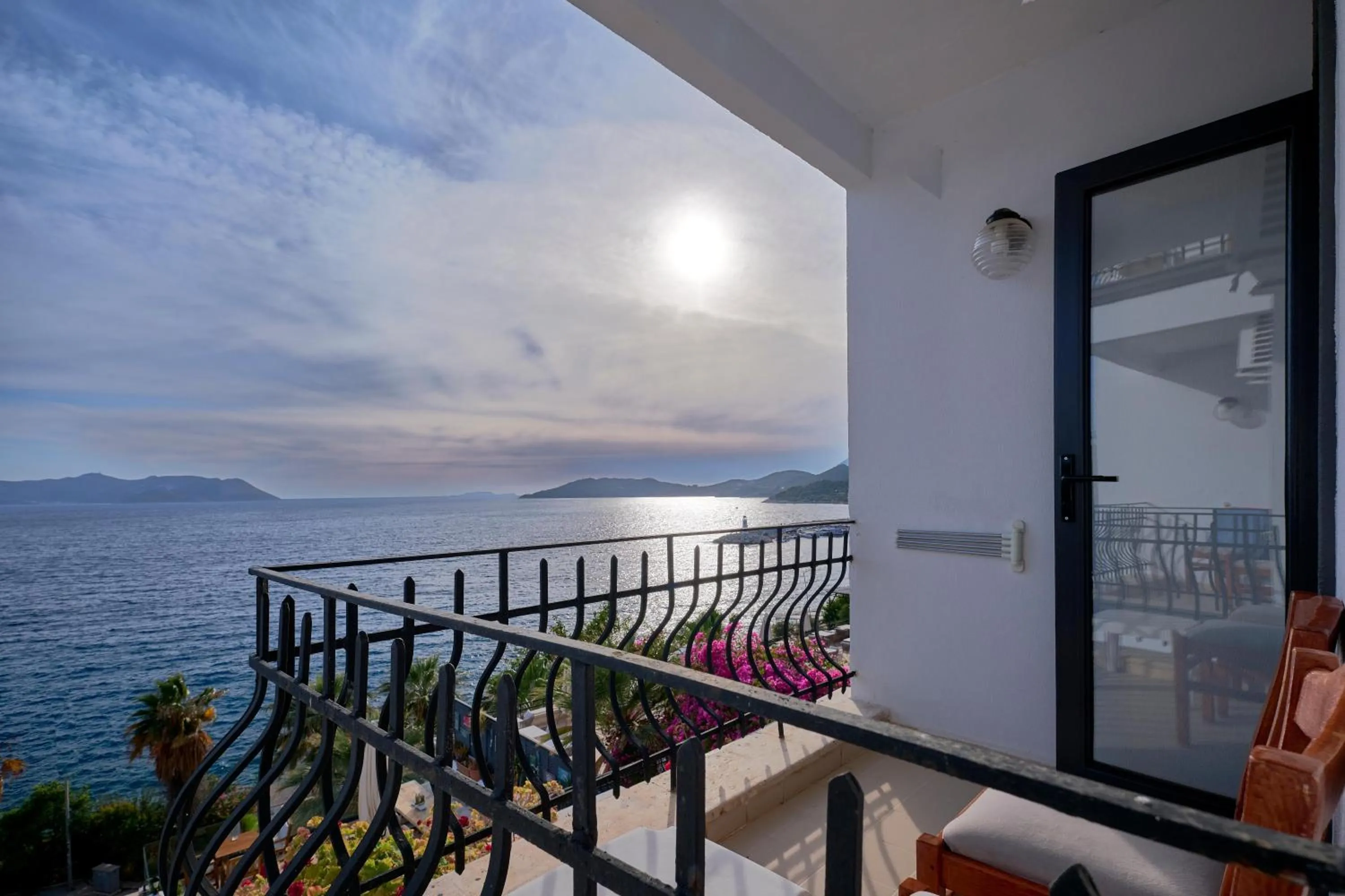 Balcony/Terrace in Aqua Princess Hotel