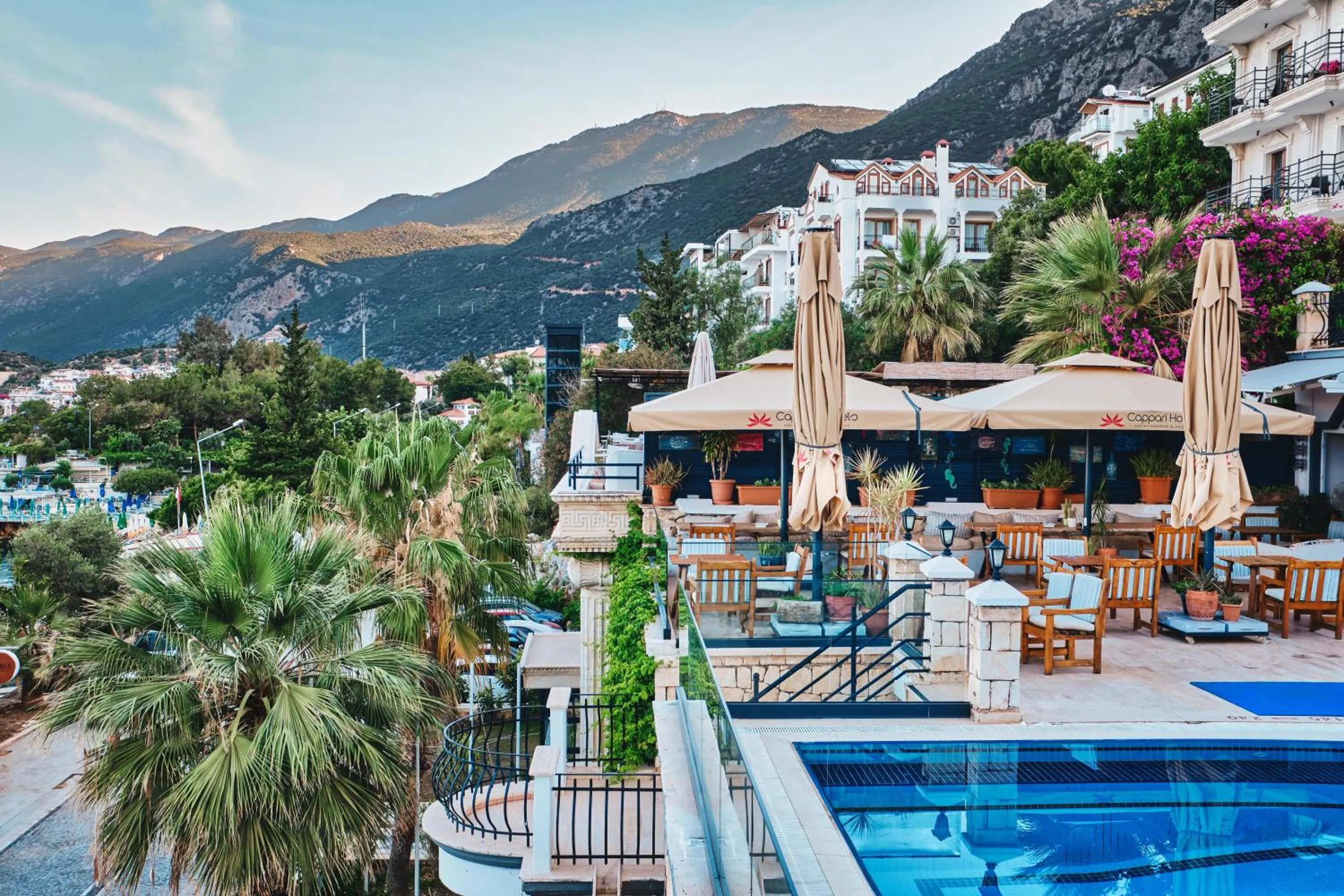 Balcony/Terrace in Aqua Princess Hotel