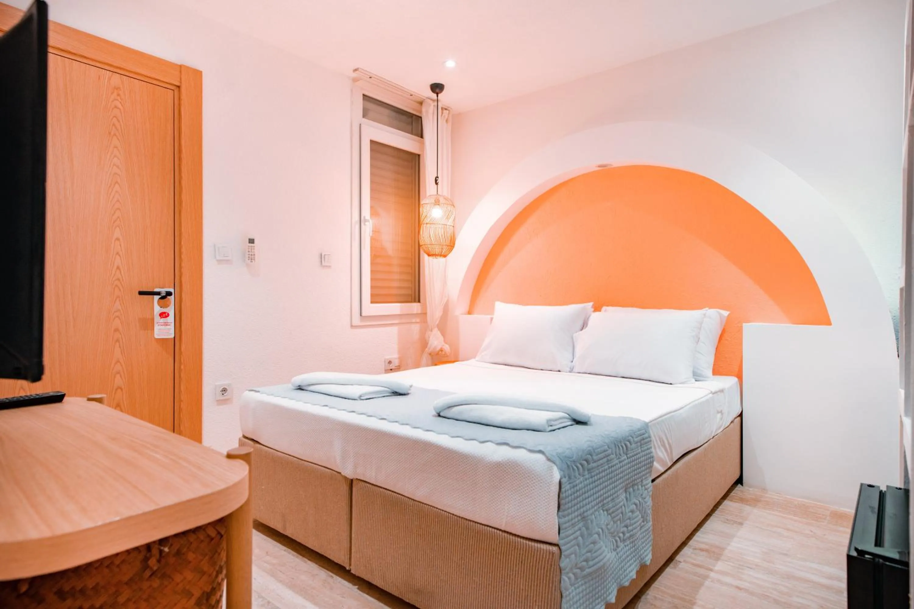 Bed in MARE MARIN BOUTIQUE HOTEL