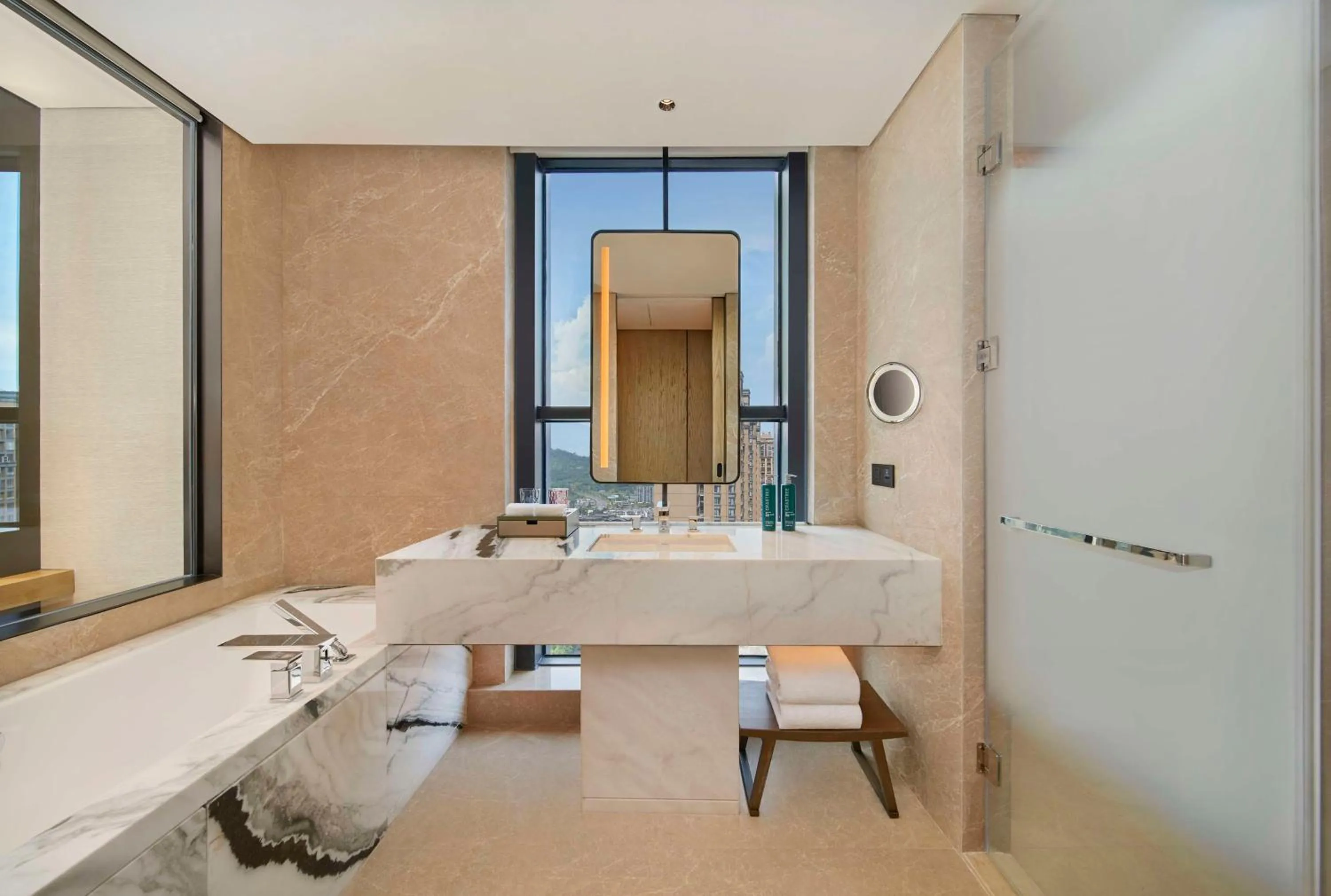 Bathroom in DoubleTree By Hilton Ya'An