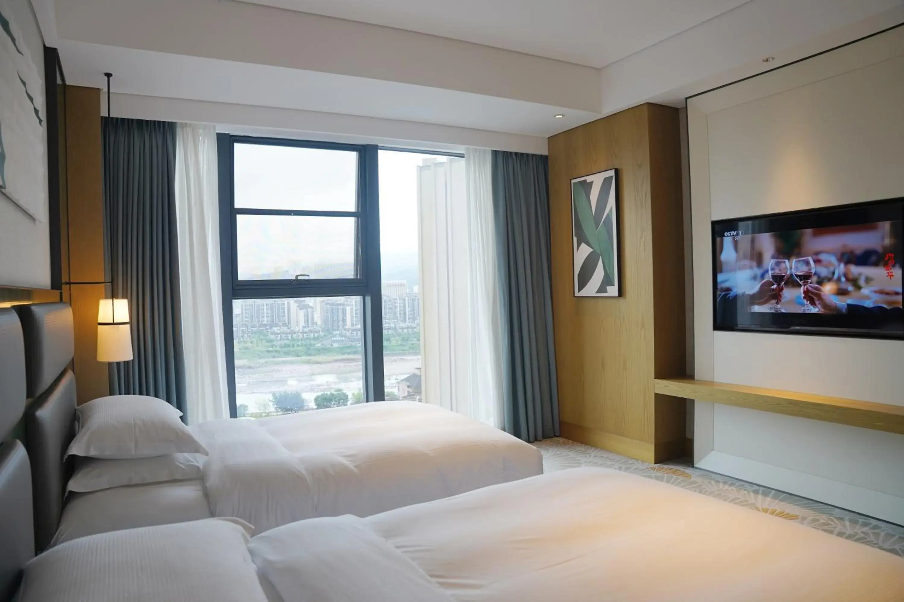 Premium Twin Room in DoubleTree By Hilton Ya'An Premium Twin Room in DoubleTree By Hilton Ya'An