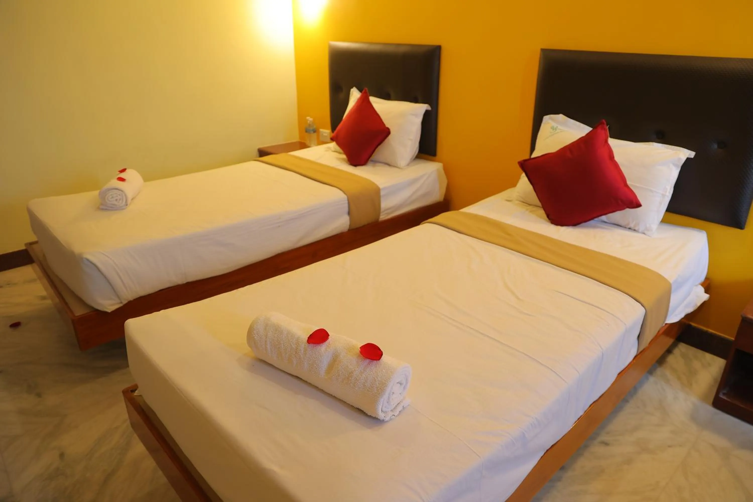 Bedroom, Bed in Pondy Southern Residency