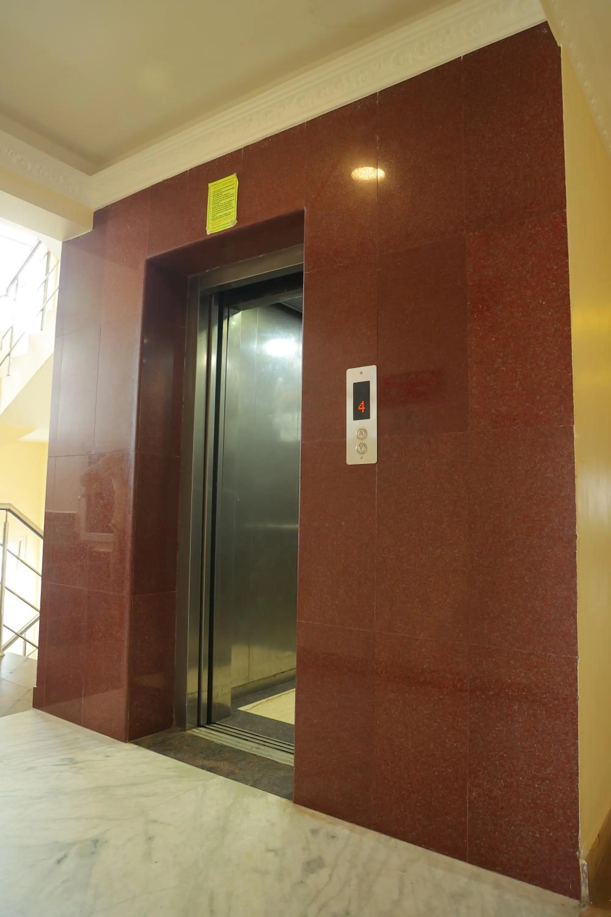 elevator in Pondy Southern Residency