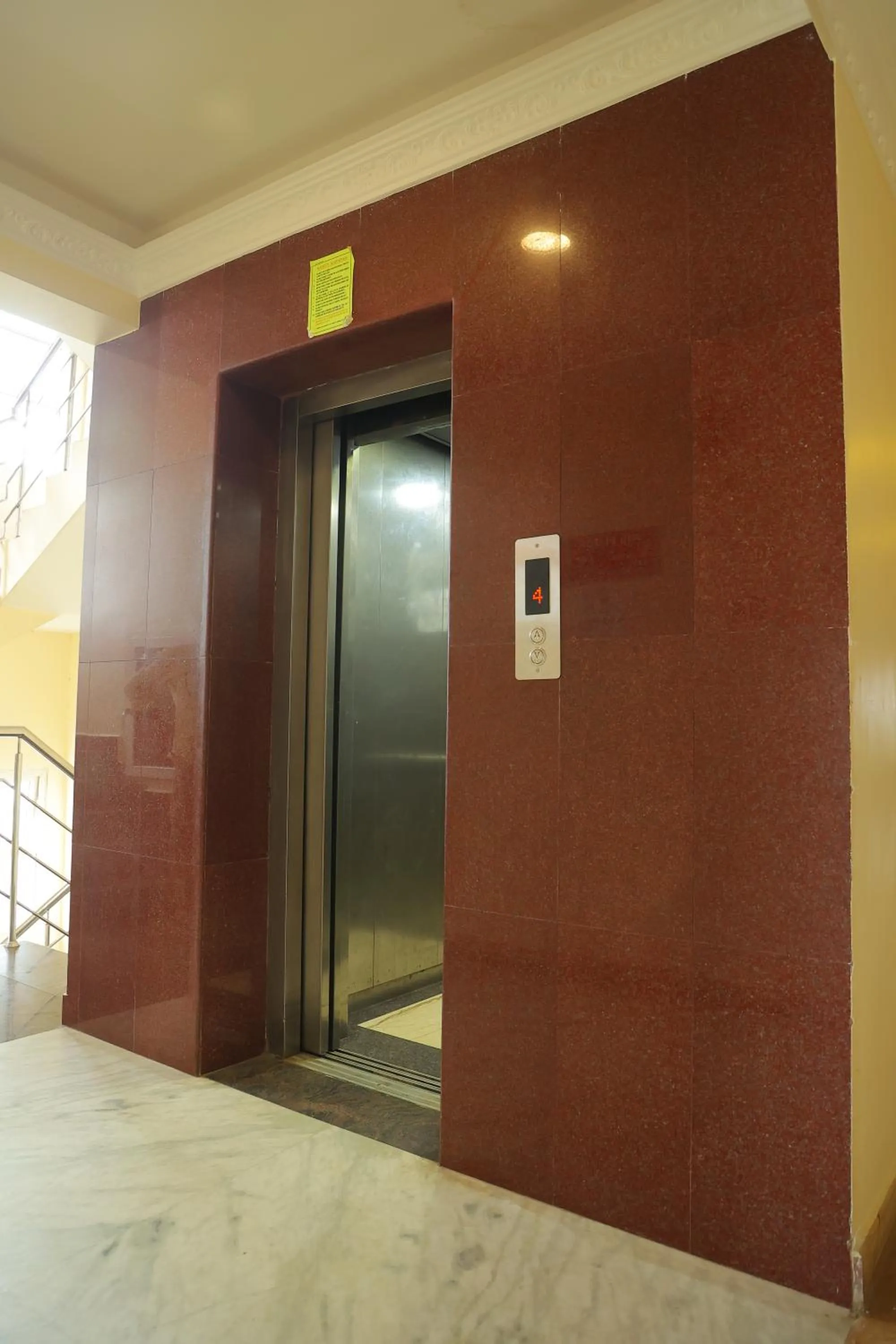 elevator in Pondy Southern Residency