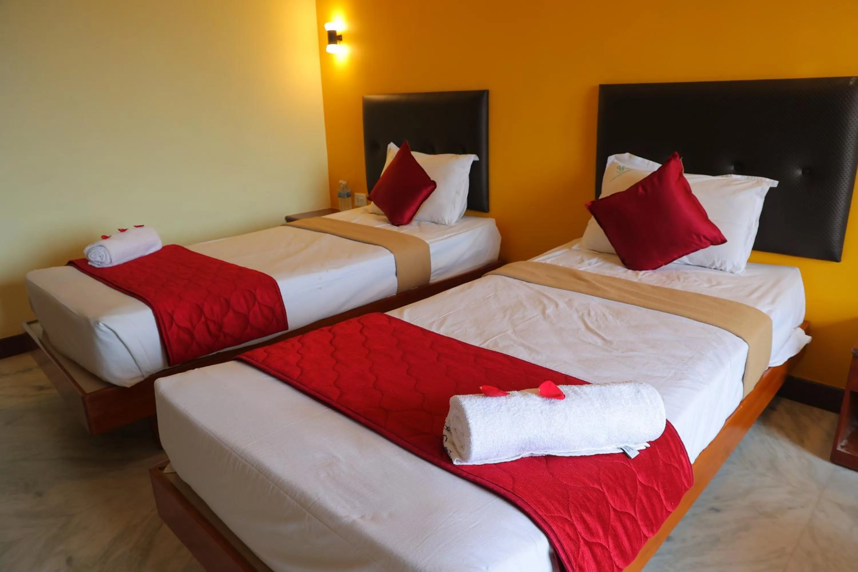 Bedroom, Bed in Pondy Southern Residency