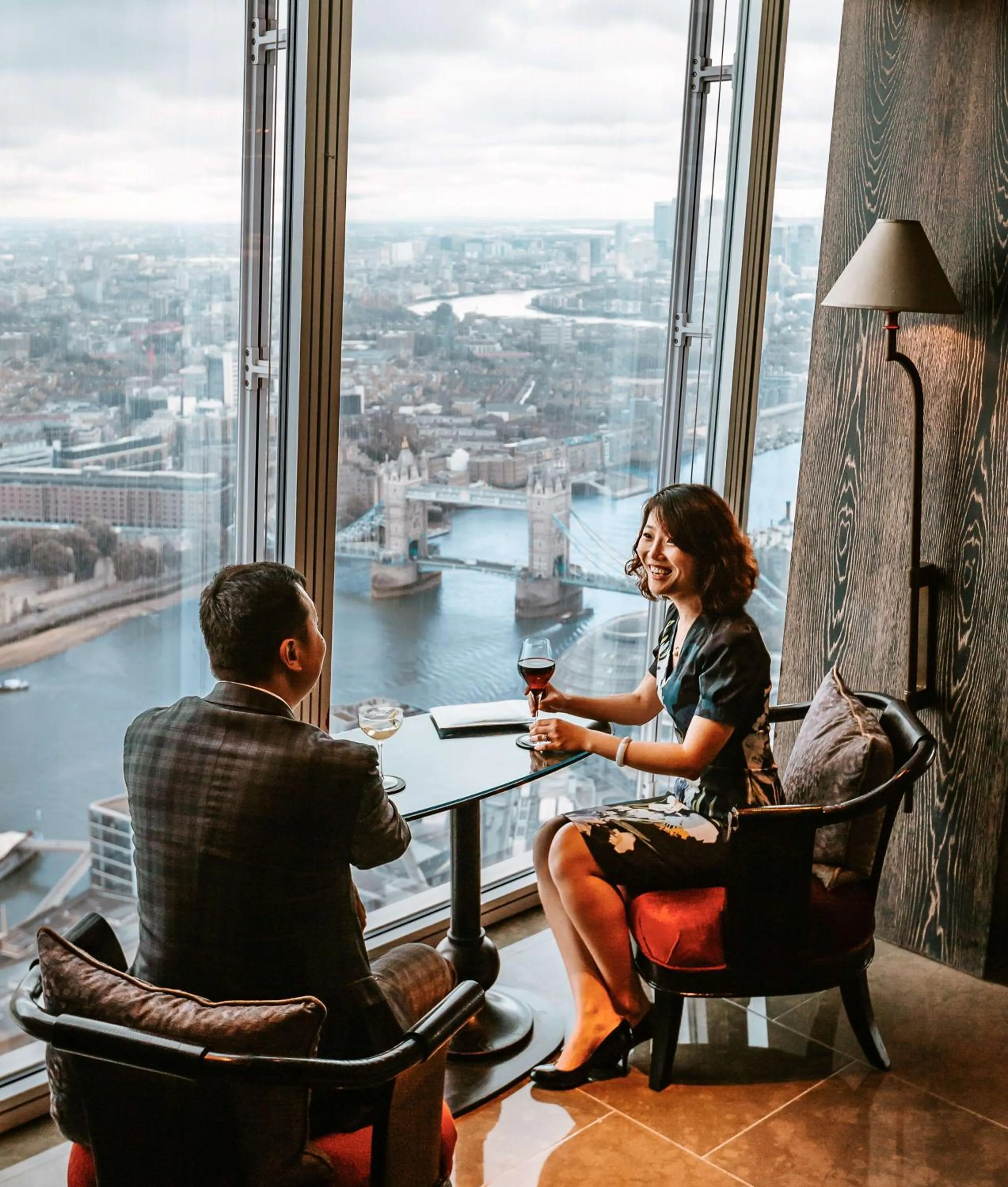 Lounge or bar in Shangri-La The Shard, London