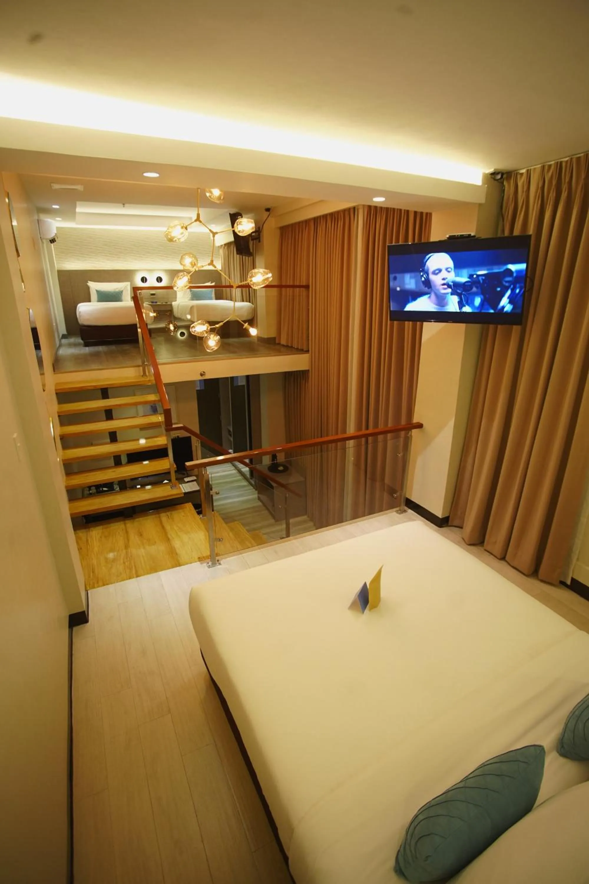 Bed in The Litton Hotel by Carterson